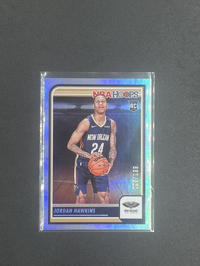 2023-24 Panini NBA Hoops Jordan Hawkins RC 乔丹 霍金斯 新秀 base 199编 鹈鹕新秀 卡品如 ...