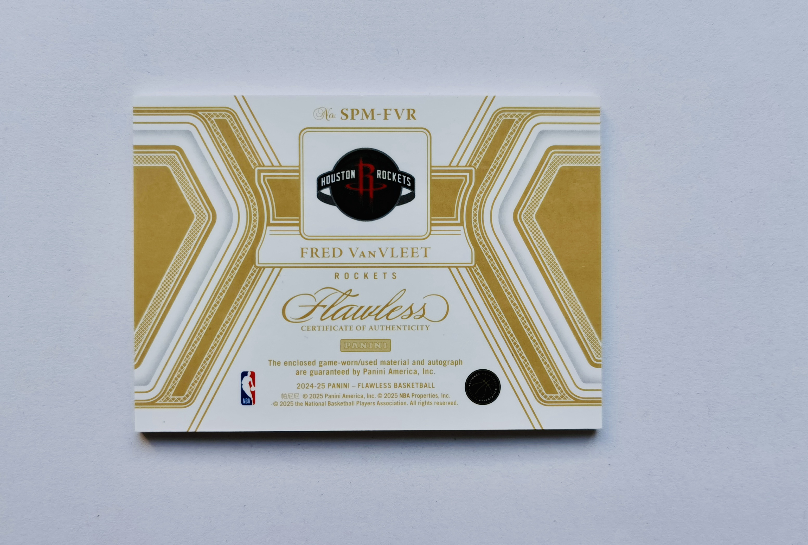 里脊拍卖 2024-25 手提 范弗利特 10编卡签 金版4/10 低编卡签 暴力切割 patch火箭 猛龙 杜兰特 申京 汤普森 超大比例 卡品如图 超级经典 收藏佳品 (送卡具)