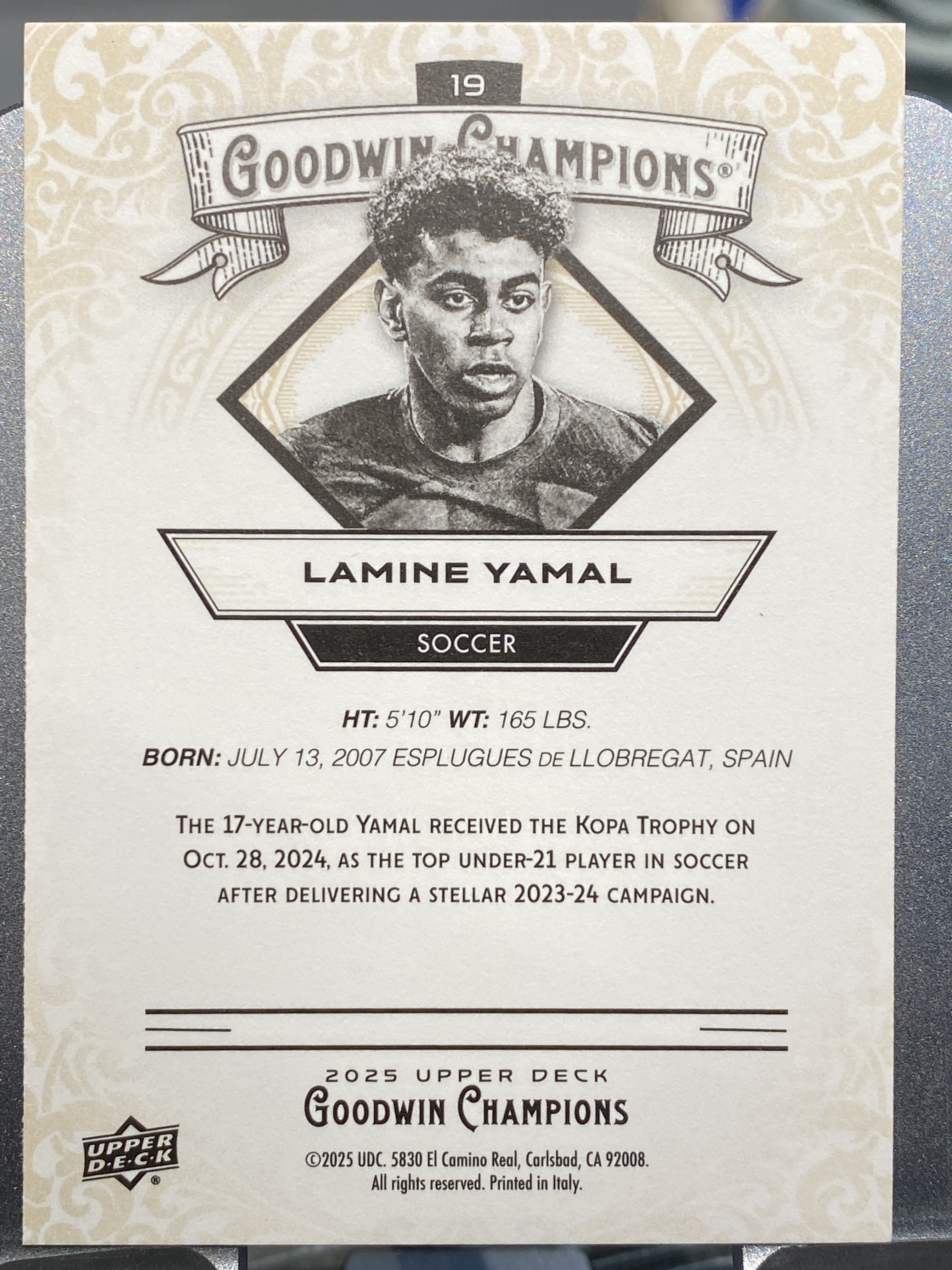 2025 【靓星代拍】 Goodwin Lamine Yamal 古德温 巴萨 巴塞罗那 拉明 亚马尔 冠军纪念特卡 卡品如图 专收凑套必备 #志方