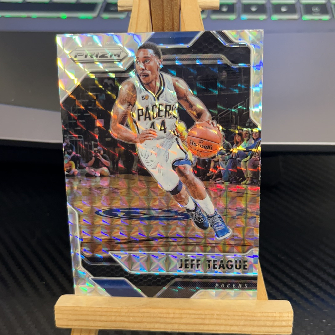 2016-17 Panini Prizm Jeff Teague 杰夫 蒂格 步行者 银折 折射 prizm系列 pz 卡品如图 凑图必备 值得收藏!免费代卖!