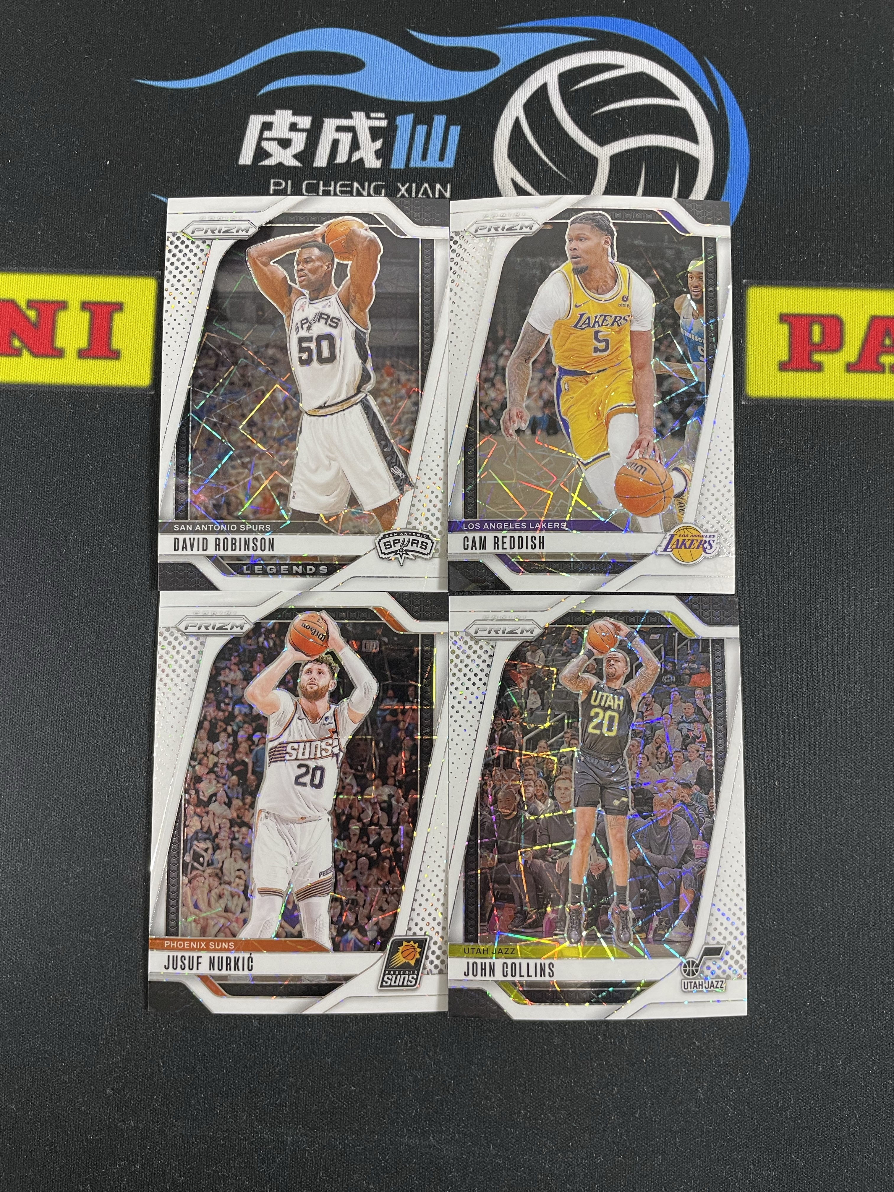 【皮成仙拍卖 统一手续费6%】 PANINI 24-25 PRIZM 大卫罗宾逊 卡姆雷迪什 努尔基奇 约翰科林斯 白镭射折 275编 一图打包 凑套必备 值得收藏【只发顺丰】柱子123
