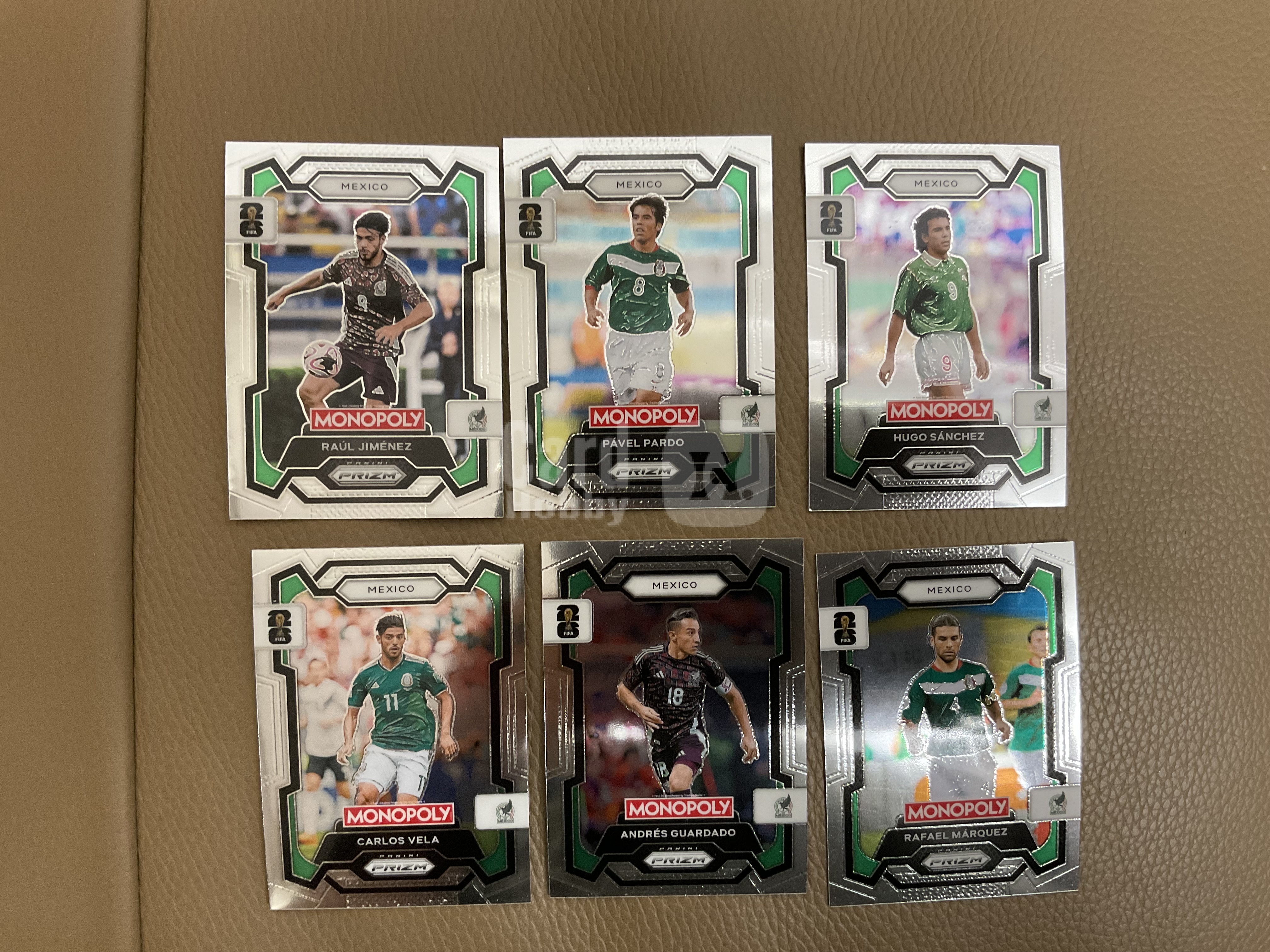 2026 Panini Prizm Monopoly Hugo Sanches #16 美加墨世界杯 大富翁 墨西哥 世界杯 PZ 一组打包6张
