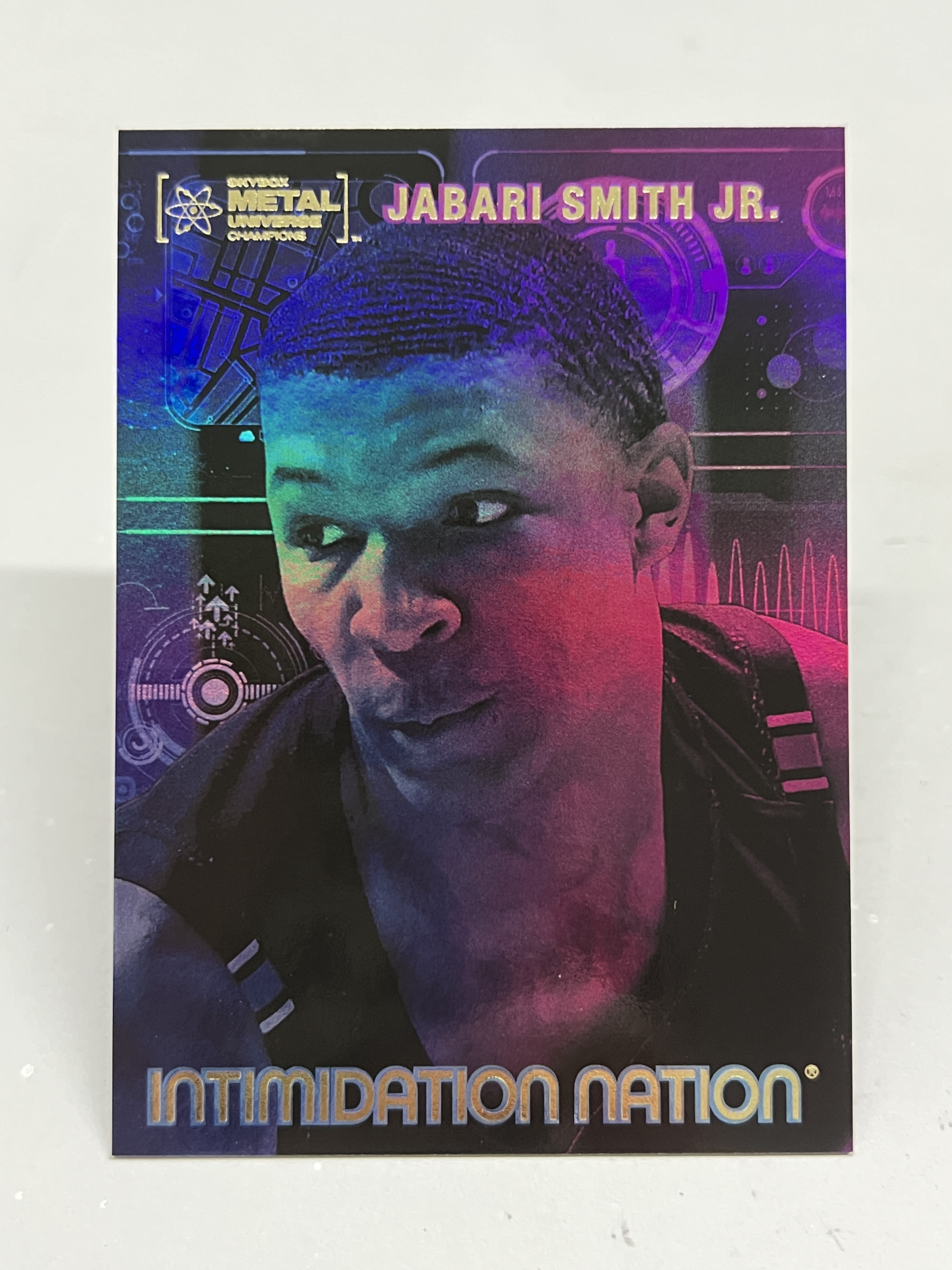 2022 SkyBox Metal Universe Champions Jabari Smith JR.【挂机拍卖】小贾巴里·史密斯 金属宇宙冠军 大头 特卡 彩虹折 收藏 凑套 卡品如图