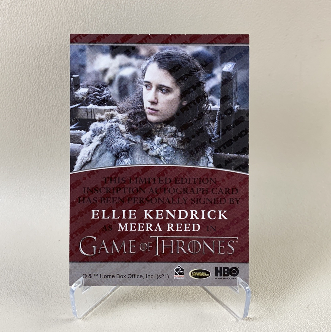 【弈卡代拍】Home Box Game of Thrones 权力的游戏 权游 冰与火之歌 签名签字 卡签 艾丽 肯德里克 卡品如图 凑套必备 小白