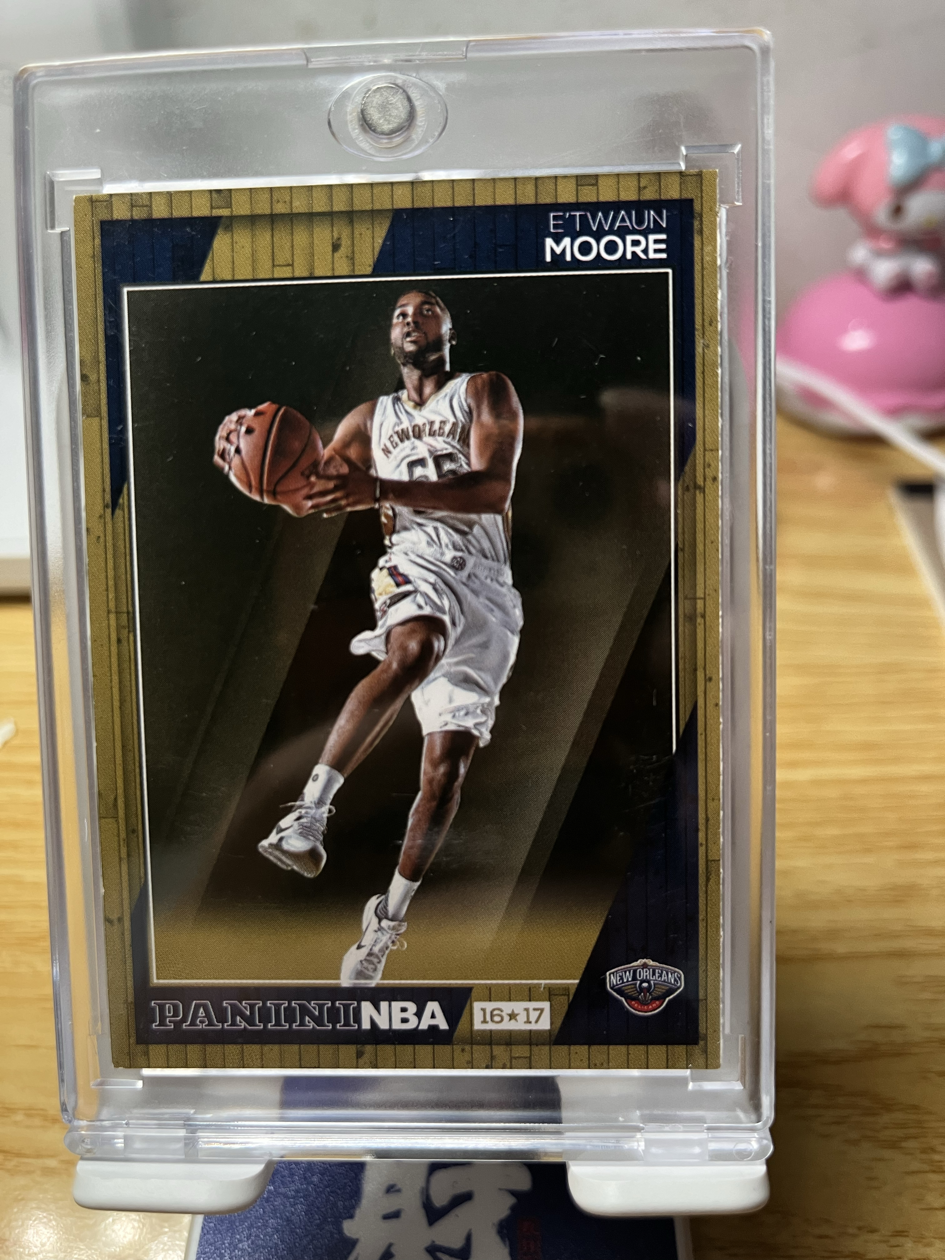 A3 2016 Panini NBA Properties    E'Twaun Moore 鹈鹕 伊托万 摩尔 特卡 卡品如图 收藏必备 凑套必备 卡砖仅供展示
