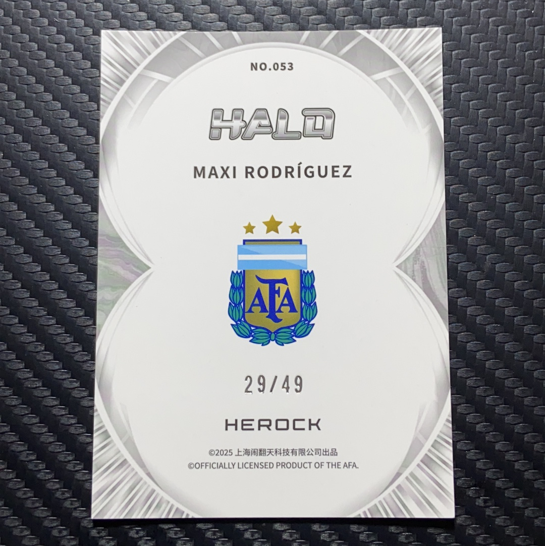 【小牛代拍】2025-26 HEROCK HALO Maxi Rodriguez 阿根廷队 马克西 罗德里格斯 橙折 29/49编 卡品如图(男)