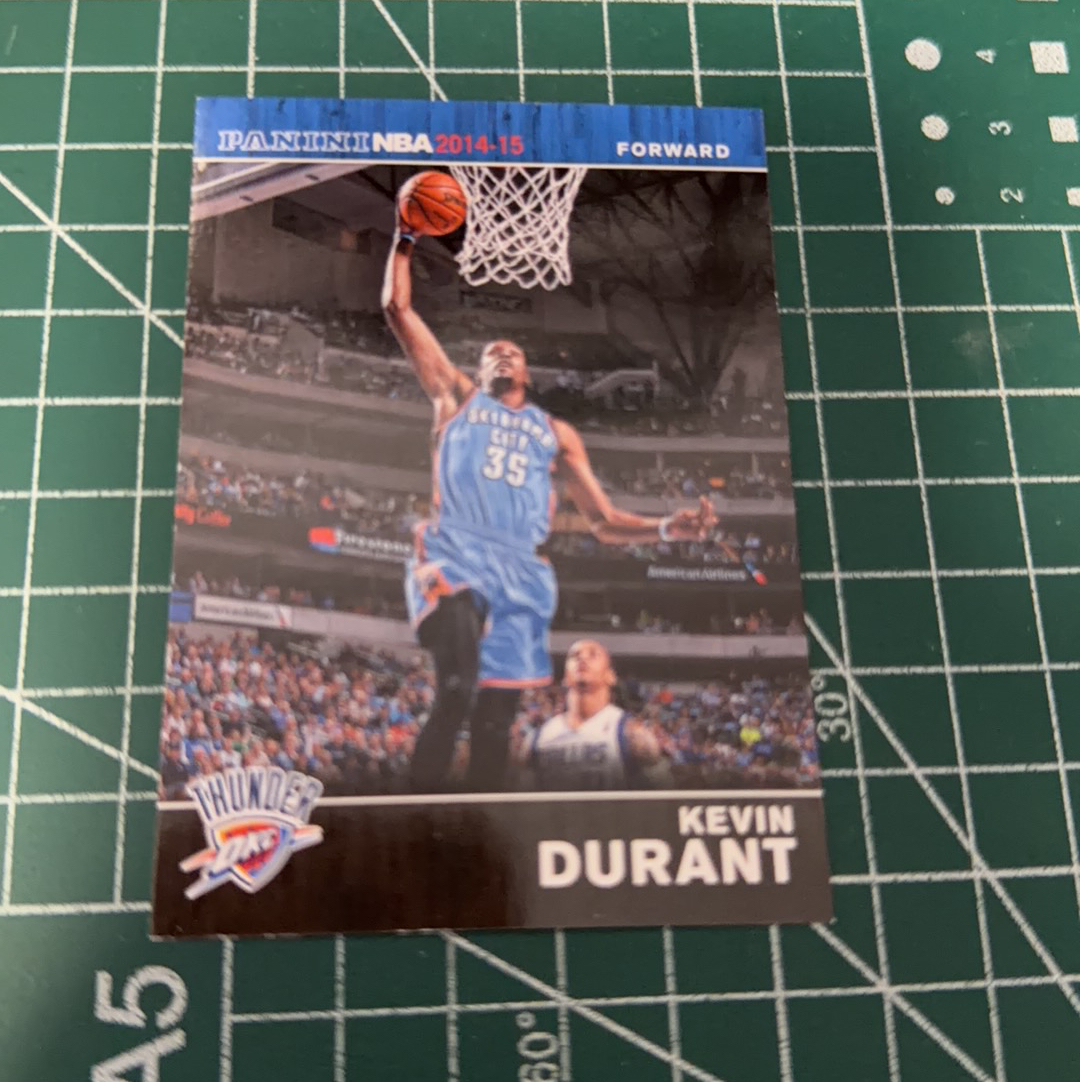 2014-15 Panini Americana Kevin Durant S.p.a.凯文杜兰特 死神 雷霆 KD 精美选图 十年老卡 绝版卡 稀有base
