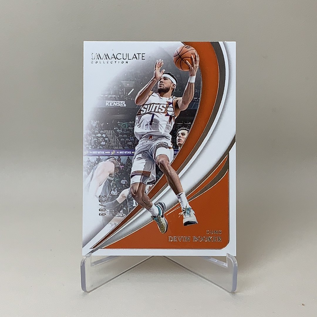 【弈卡代拍】2023-24 Panini Immaculate系列 Devin Booker 橙折 德文·布克 得分后卫 太阳 33/99编 品相如图 凑套必备 Lee总