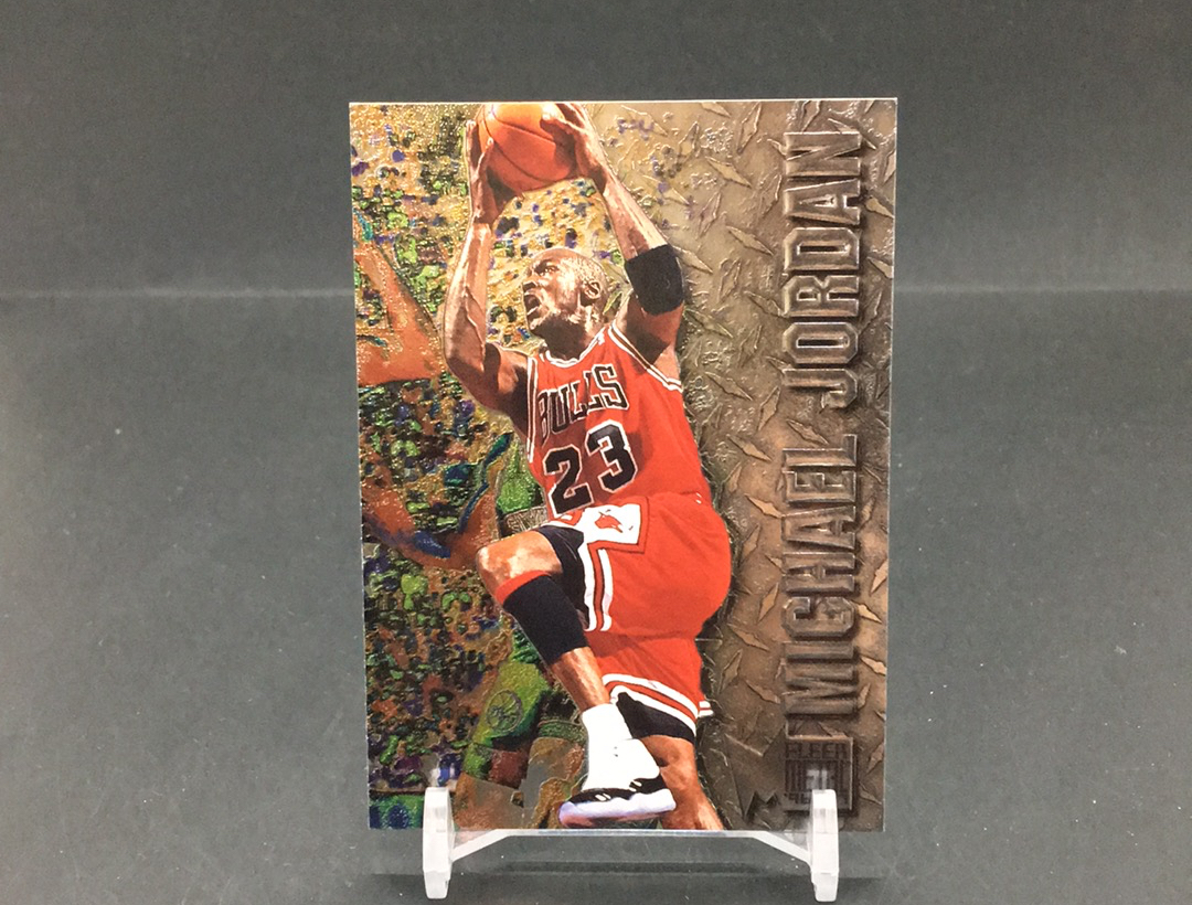 【DC拍卖】12.09 JTL FLEER METAL 名人堂传奇巨星 公牛王朝核心领袖 NBA历史第一人 篮球界GOAT MJ 飞人 迈克尔 乔丹