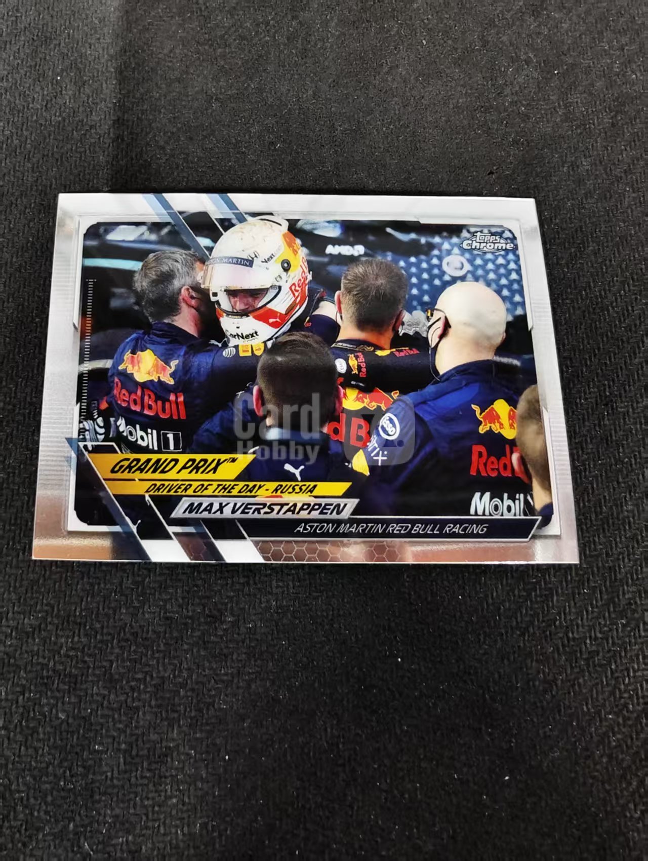 2021 Topps Chrome Max Verstappen F1 维斯塔潘 红牛 划痕 边角瑕疵 #161