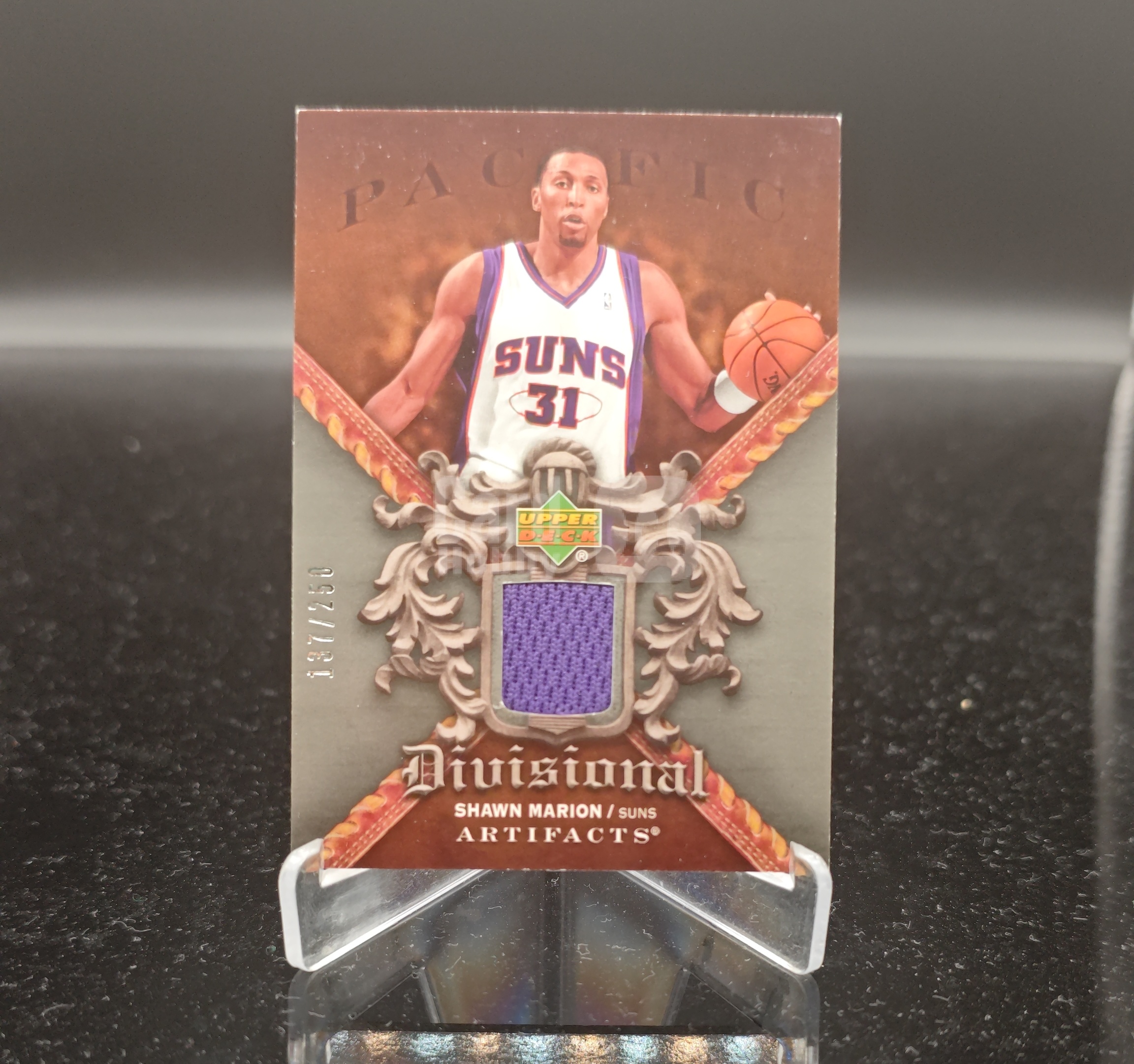 2007 Upper Deck Artifacts Shawn Marion #DA-SH ud 肖恩马里昂 菲尼克斯太阳 物料 球衣 带编 有编 限编 卡品如图