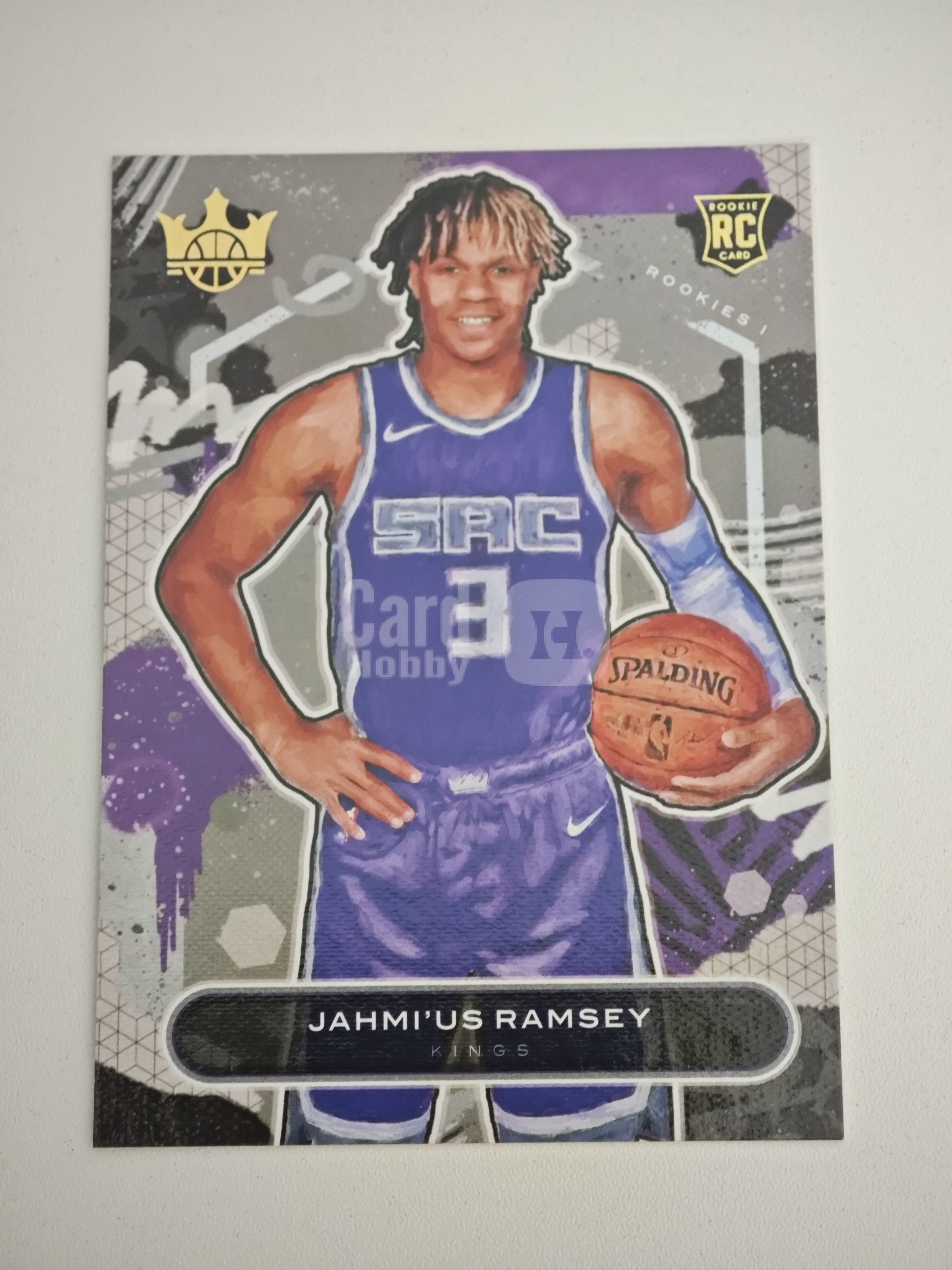 2020-21 Panini Court Kings Jahmi'us Ramsey RC 油画 热迈厄齐 拉姆塞 新秀 1级