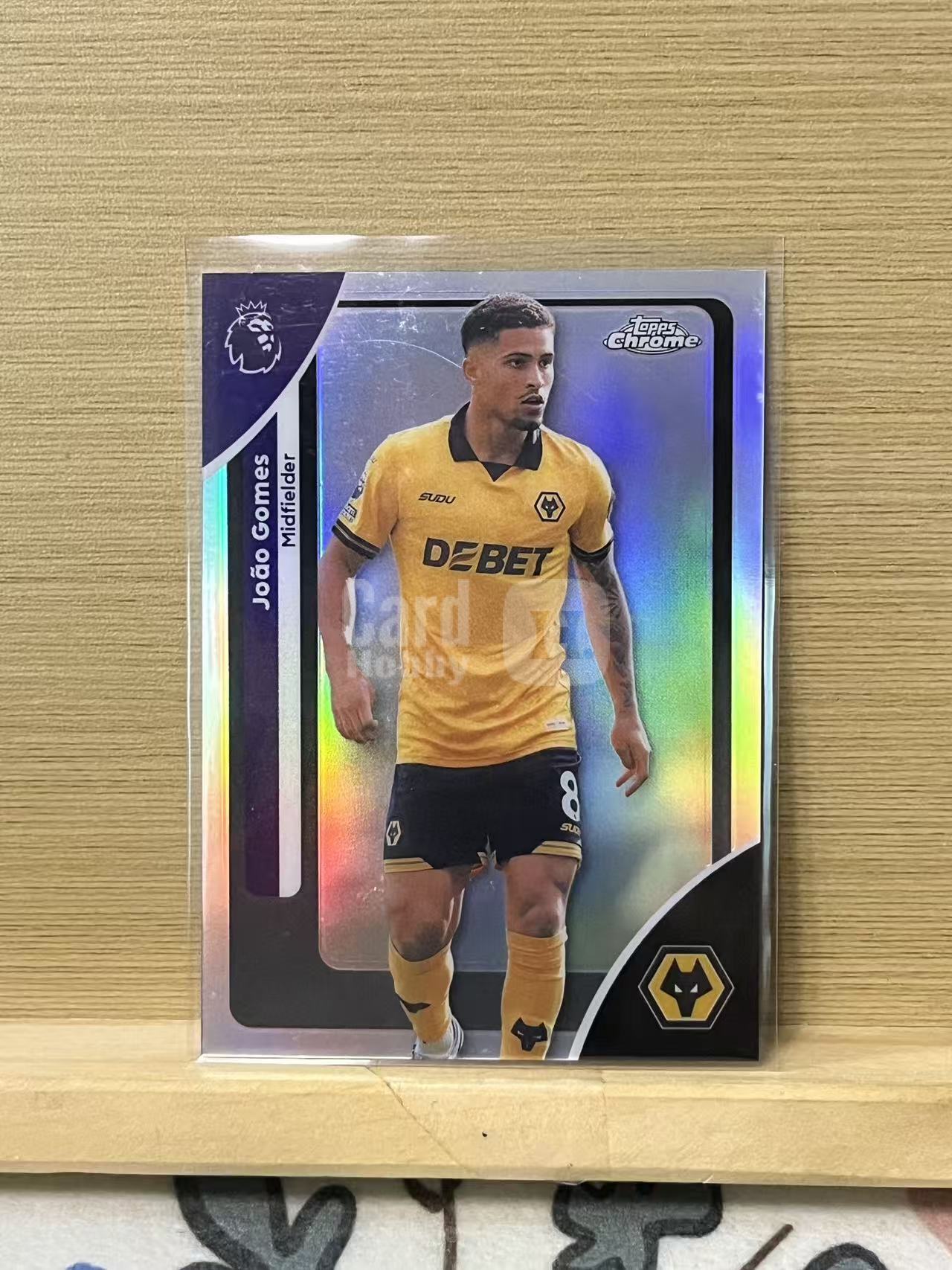 2026 Topps Chrome joao gomes 若昂 戈麦斯 狼队 银折 英超 实卡精美 卡品如图 L13