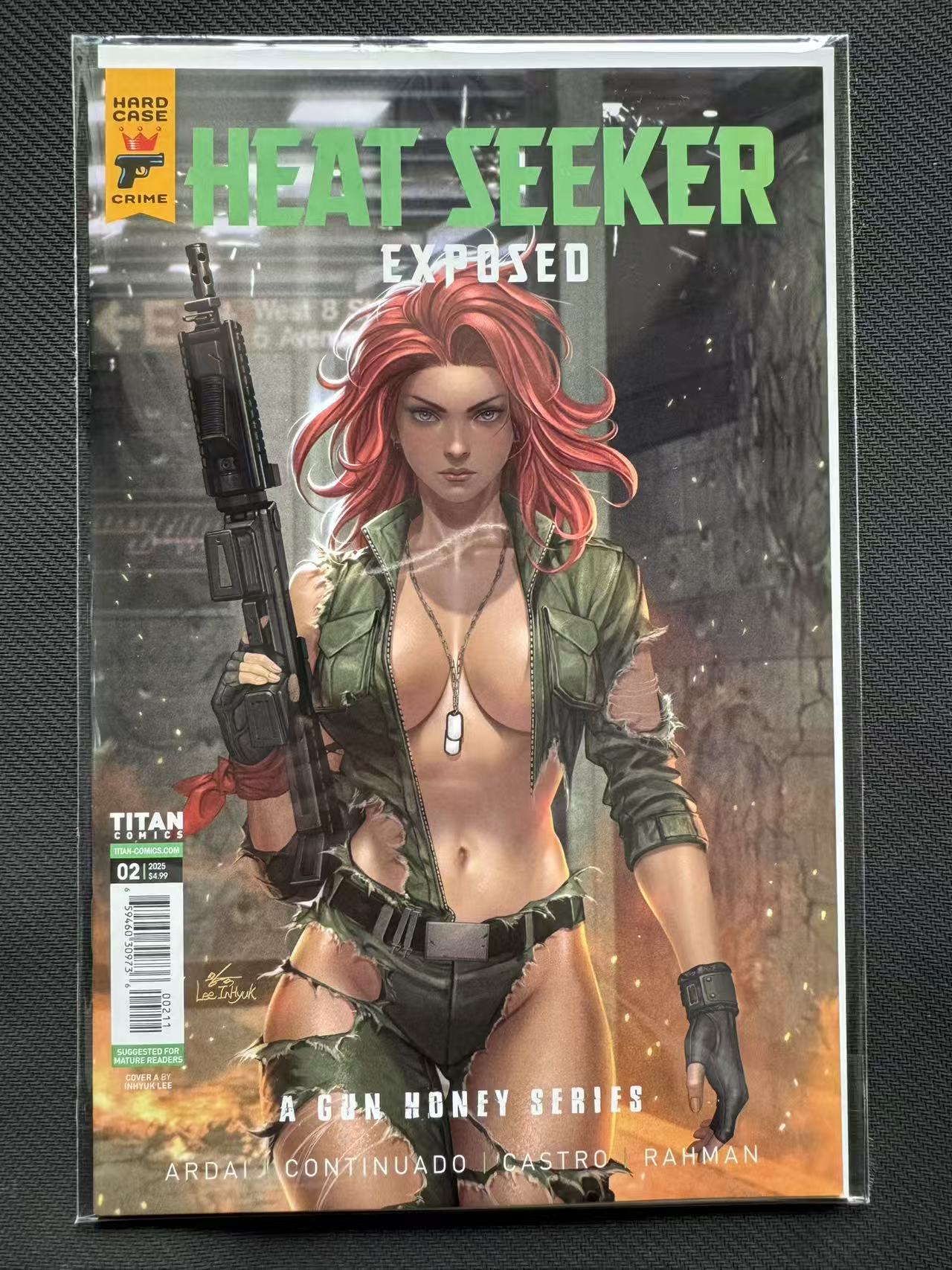 2025 Marvel 美漫 期刊杂志 Heat Seeker 剪刀李 官方漫画 美漫期刊 杂志书刊 变体、贸易、小标 带膜带背板