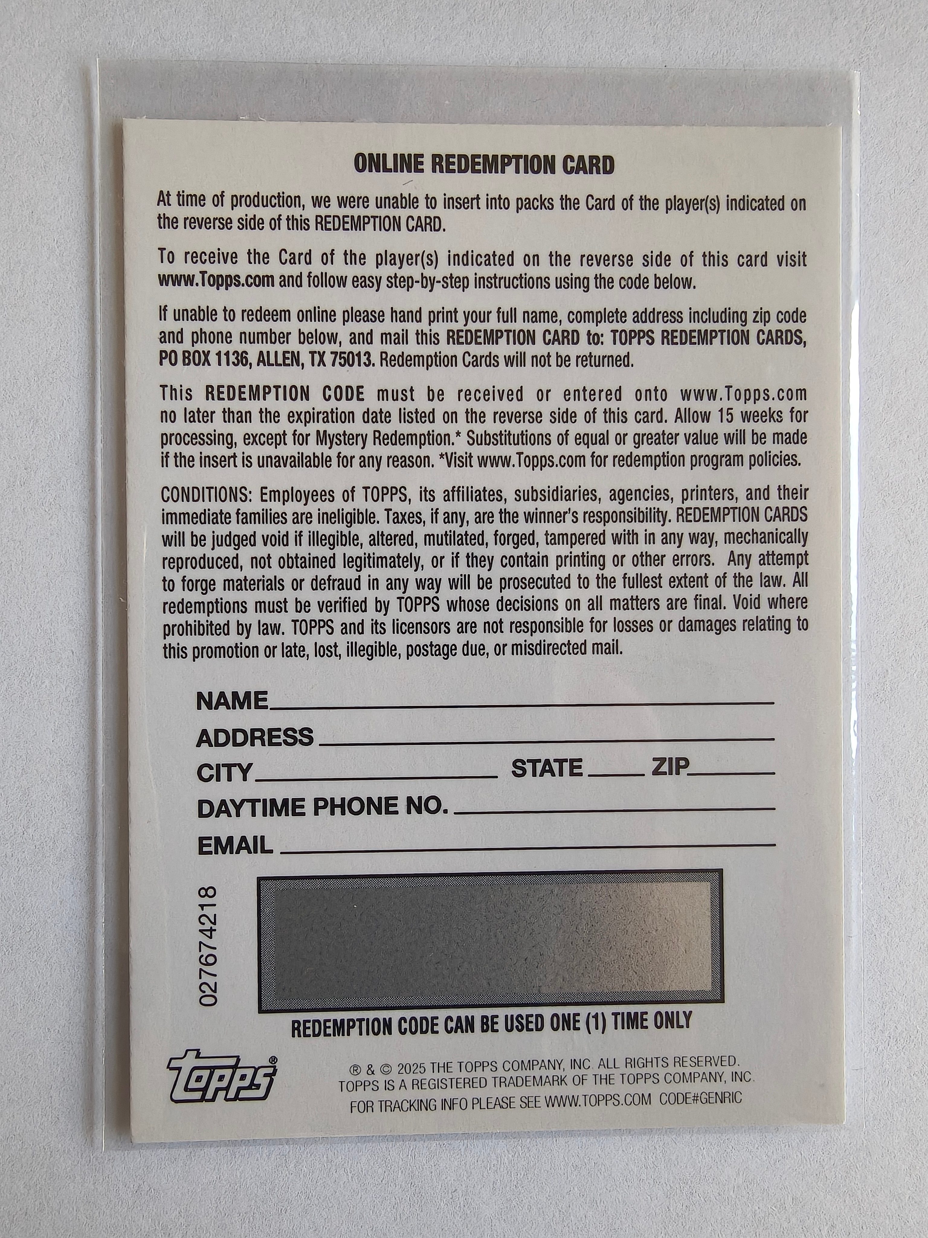 2025-26 Topps Chrome UEFA Club Competitions Desire Doue 欧战 巴黎圣日尔曼 大巴黎 德西雷 杜埃 动漫 大比例 特卡 交换板 XY689