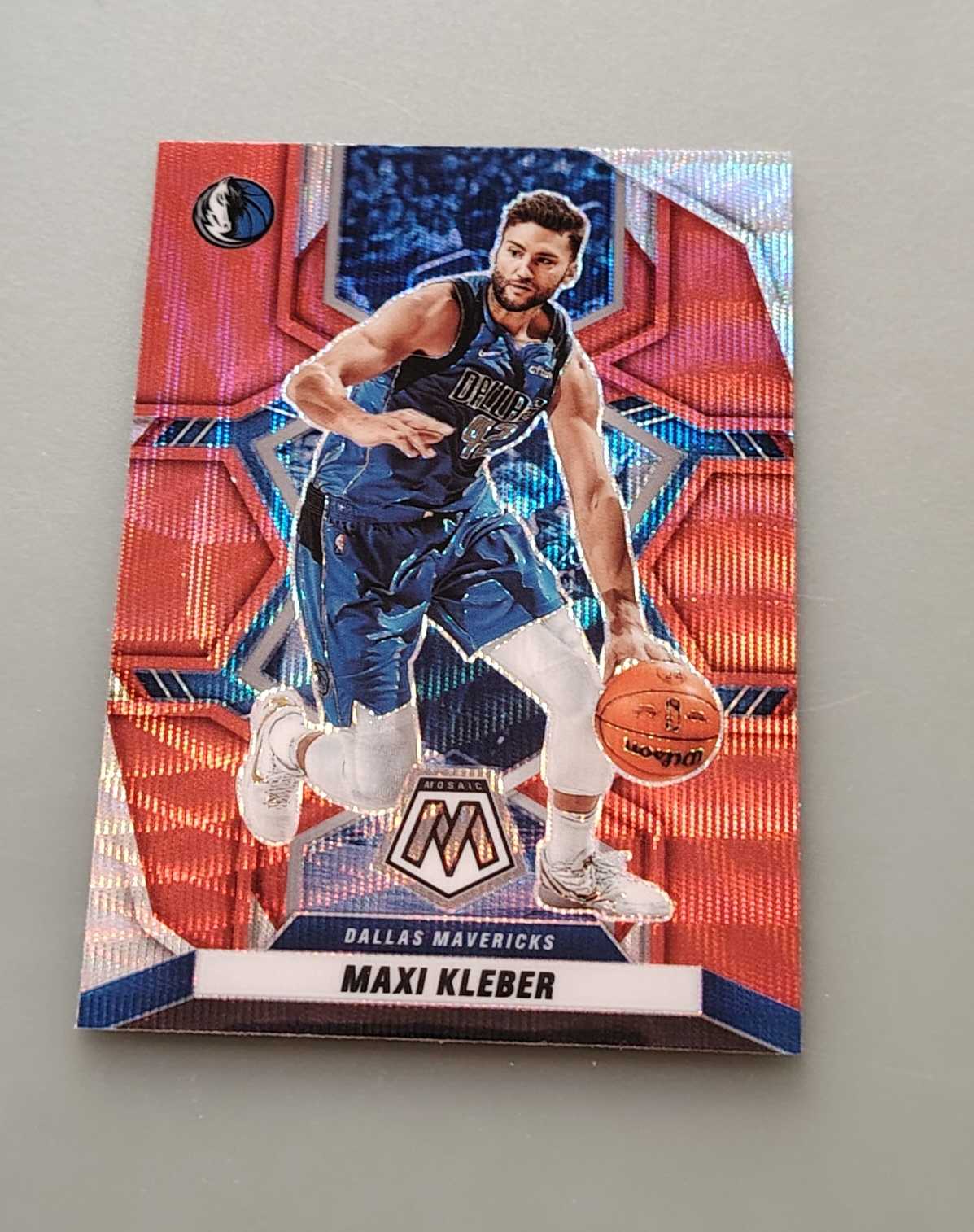 2022 Panini Mosaic Maxi Kleber 【开心鱼】马赛克 马克西克勒贝尔 独行侠 红波纹折 卡品如图 专收凑套必备 kxy