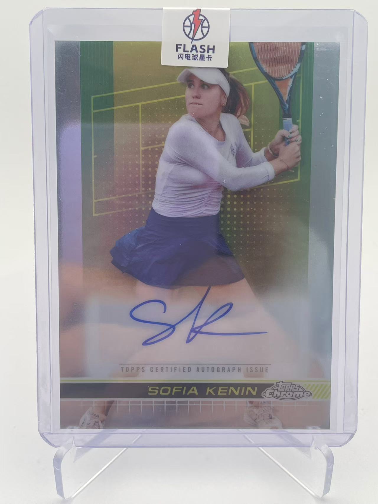 2024 Topps Chrome Sofia Kenin 【闪电代拍】网球tc 索菲亚 克宁 签字 base签 收藏必备 卡品如图（博哥）