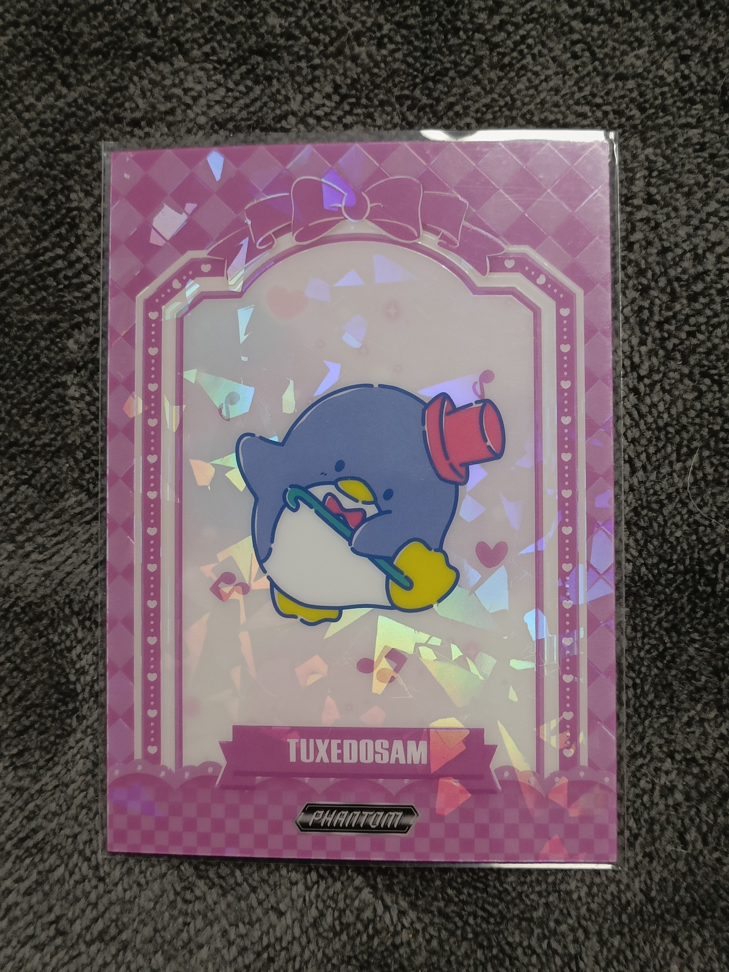 2023 Kakawow PHANTOM 三丽鸥家族系列收藏卡 TUXEDOSAM 山姆企鹅 【谦谦拍卖】PSA-IPU-04 紫折 068/115编 秋鹿