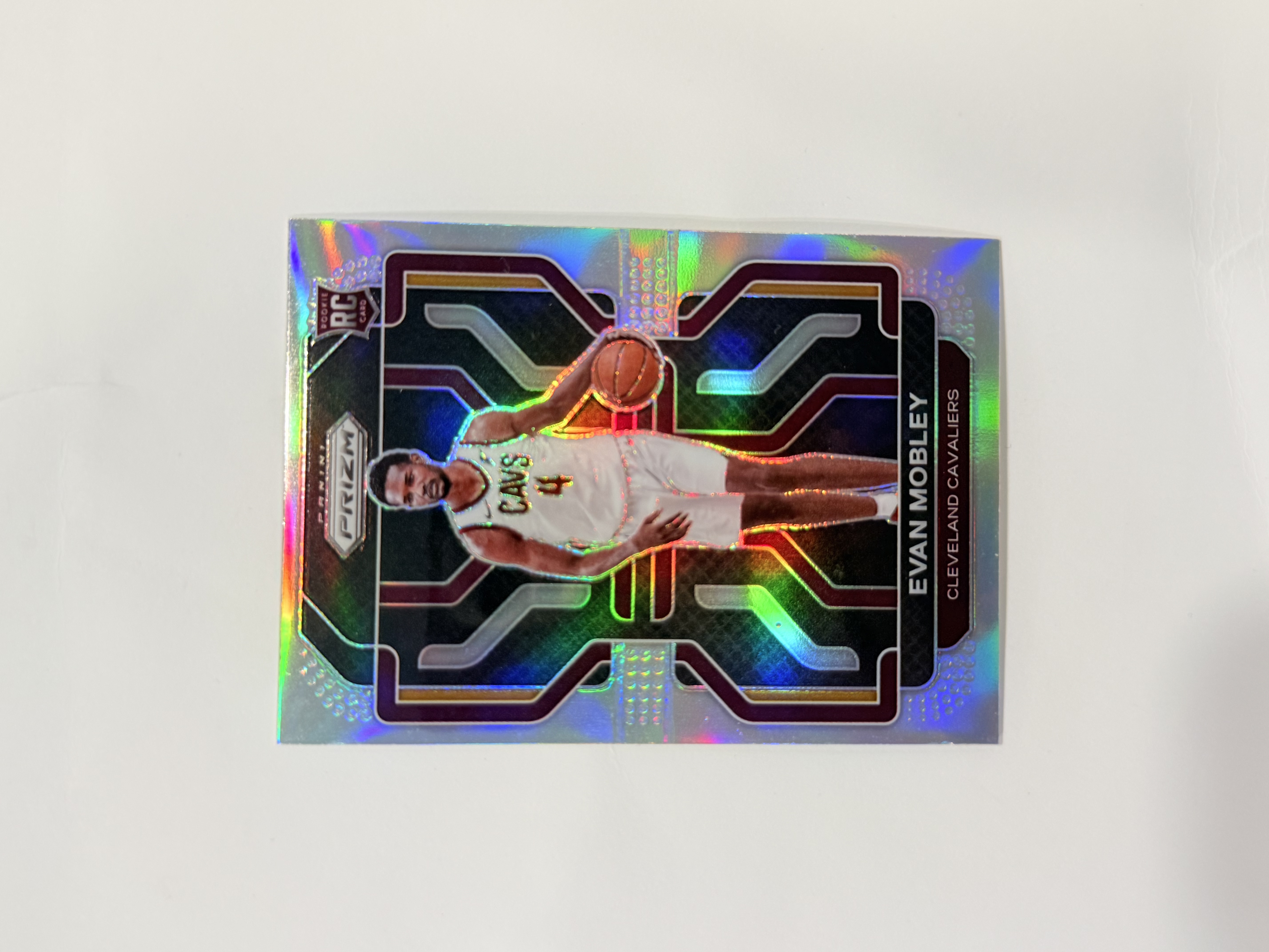 2021-22 Panini Prizm Evan Mobley RC 骑士 莫布里 莫布利 新秀pz 银折全明星 最佳阵容 DPOY 米切尔加兰搭档冲击总冠军 坎宁安格林巴恩斯萨格斯同届瑕疵细节如图