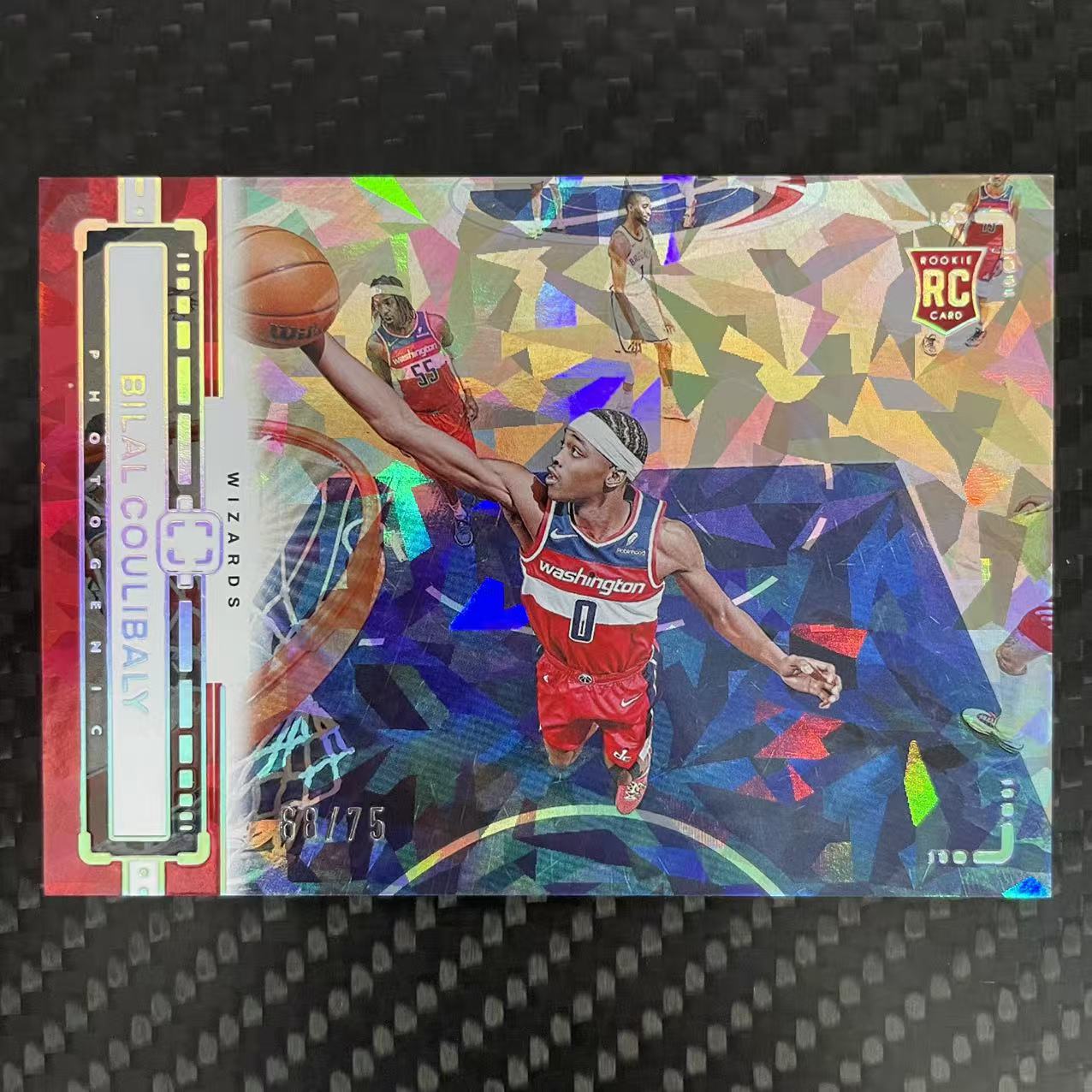 2023-24 Panini Photogenic Bilal Coulibaly RC 【杰克森拍卖】比拉尔 库利巴利 奇才 新秀 75编 碎冰折 雕哥