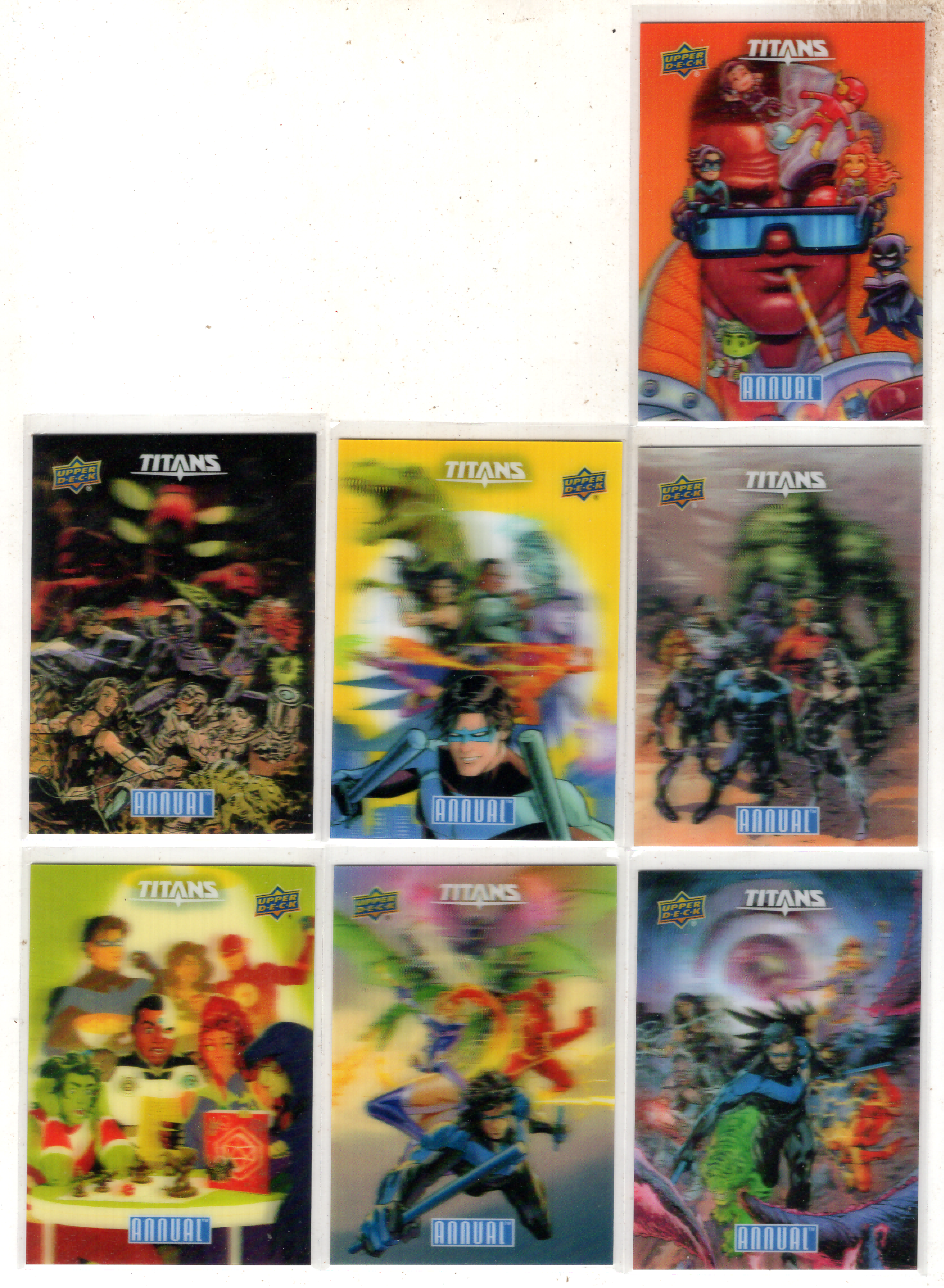 【来拆波卡】2024 Upper Deck Marvel(MCU)漫威 Annual 年鉴 Titans 3D全息特卡 zhang