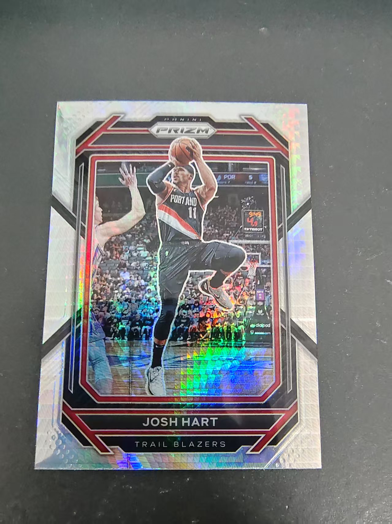 【可合并,不累计】2022-23 Panini Prizm Josh Hart 约什 哈特 开拓者 PZ Hyper折 划痕 边角瑕疵 #48