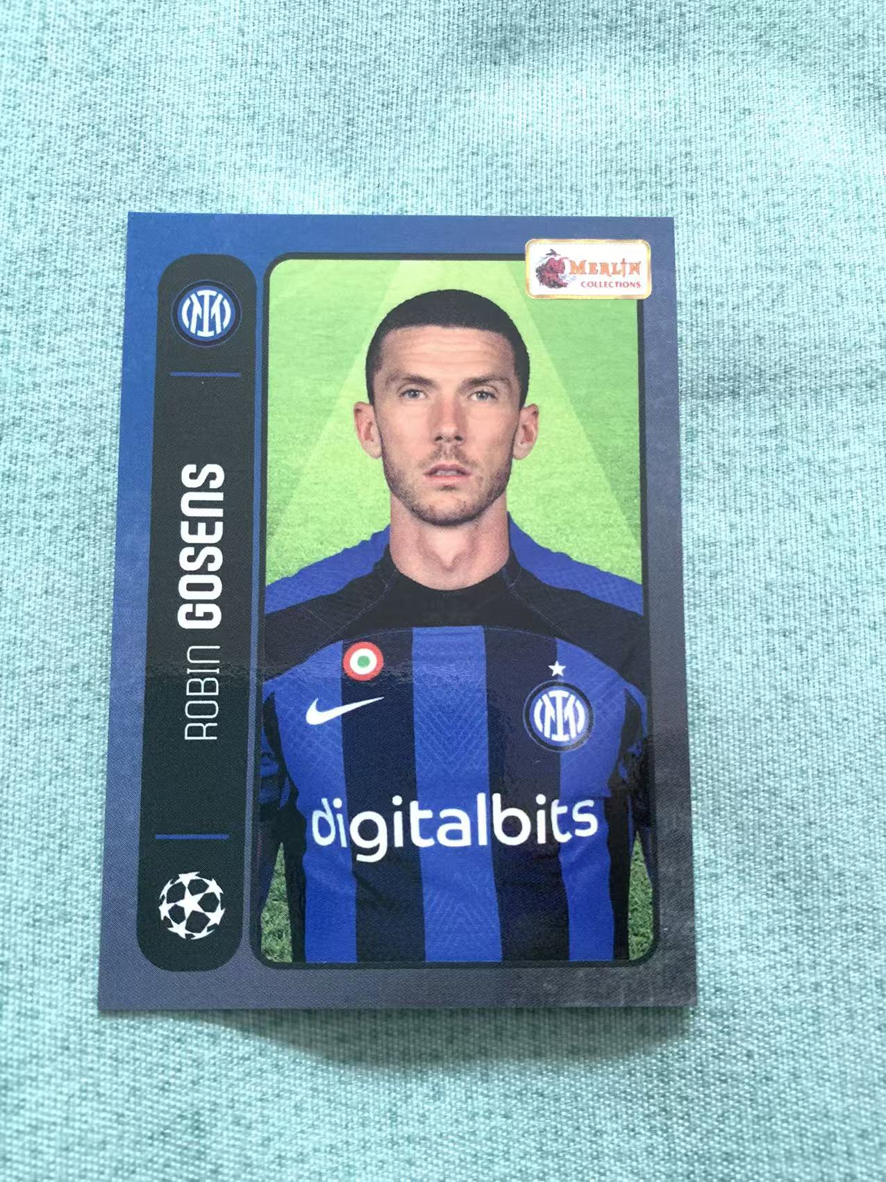 2022 Topps Merlin Robin Gosens 罗宾 戈森斯 国米 国际米兰 梅林98 卡品如图 谔谔