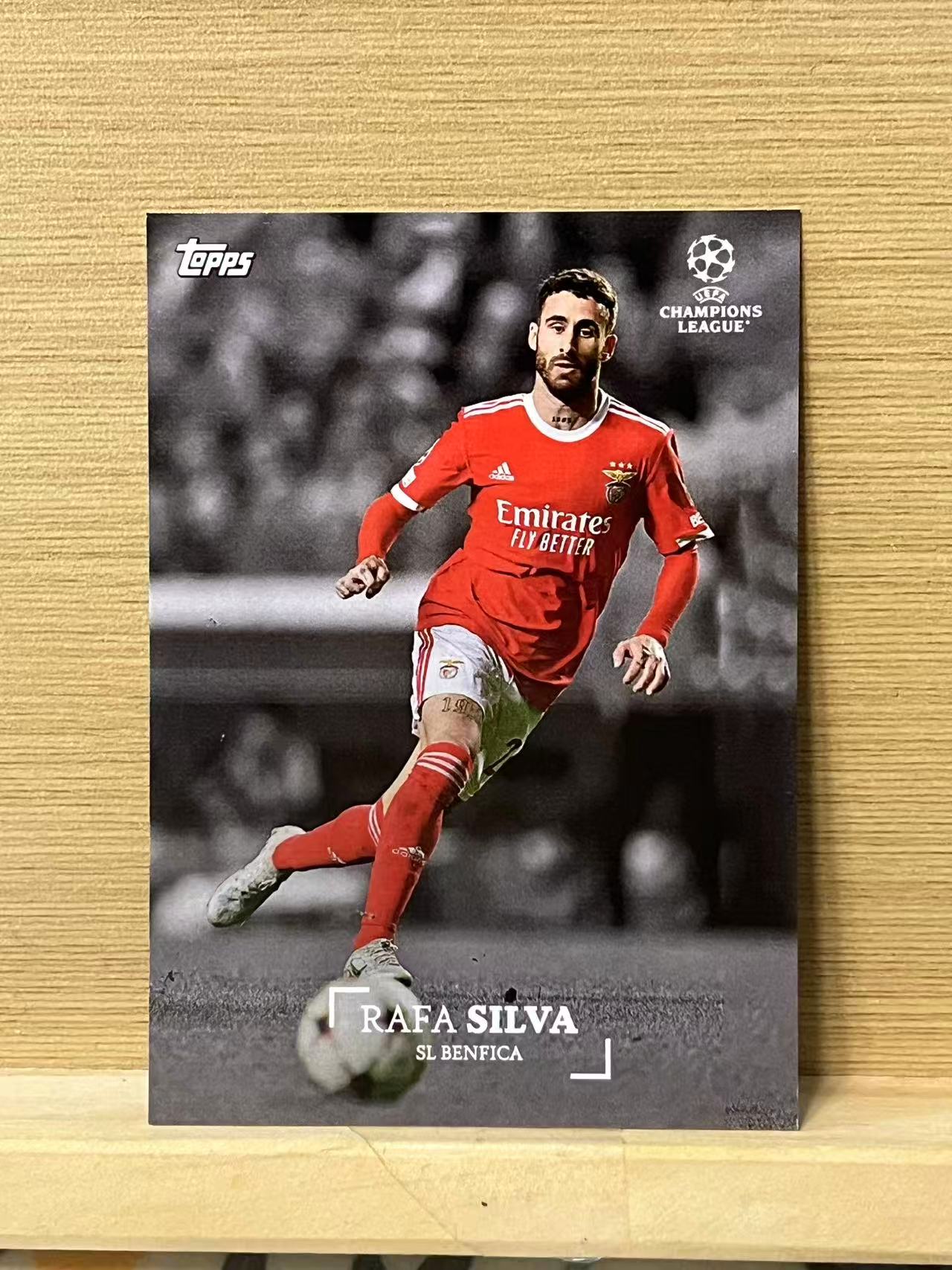 2023 Topps UEFA Rafa Silva 拉法 席尔瓦 本菲卡 小竞技场 极简 欧冠 实卡精美 收藏必备 A36