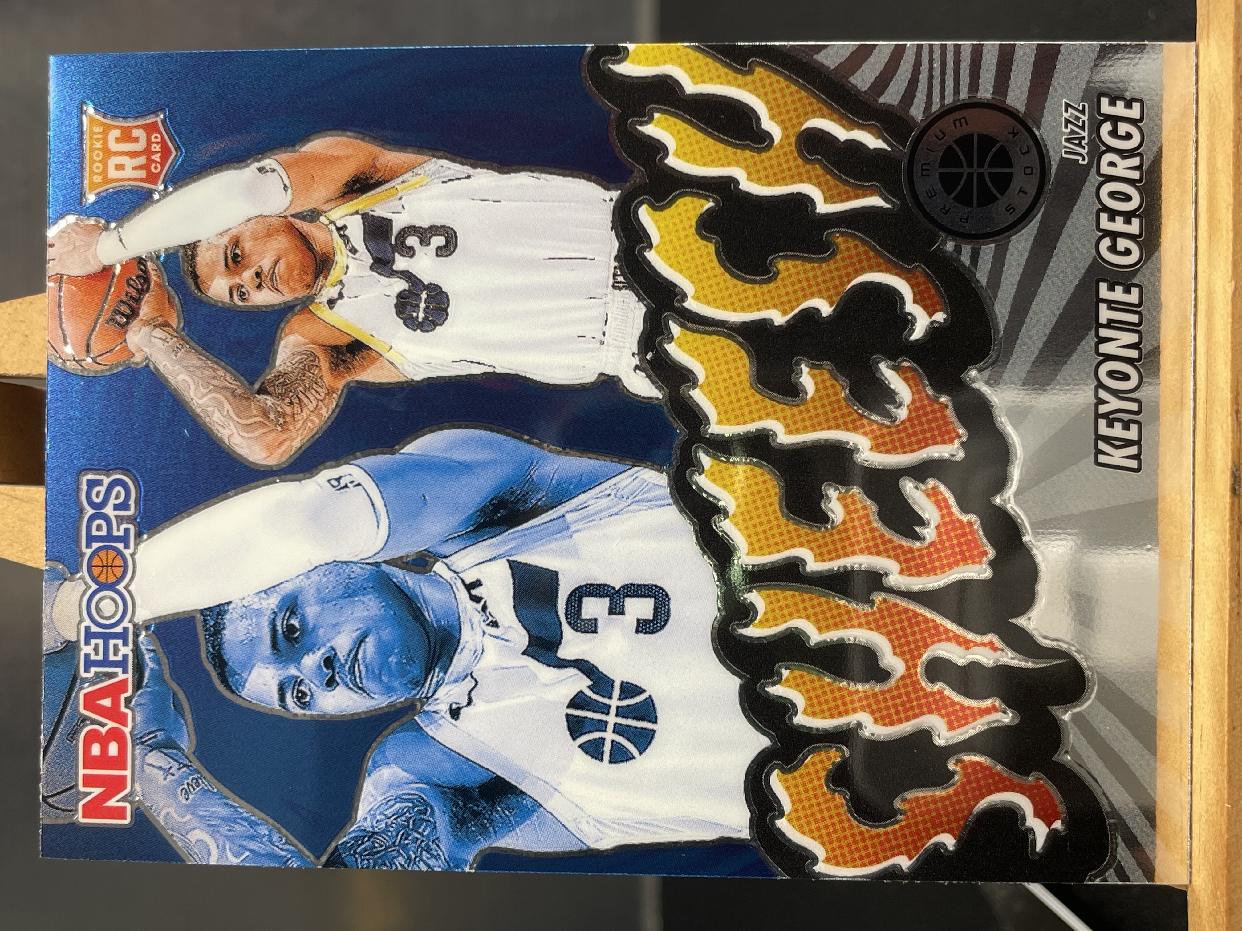 (C7)  2023-24 PANINI HOOPS 特卡  新秀RC 基昂特 乔治 爵士  近期大热球星  收藏必备 卡品如图 ! ! !
