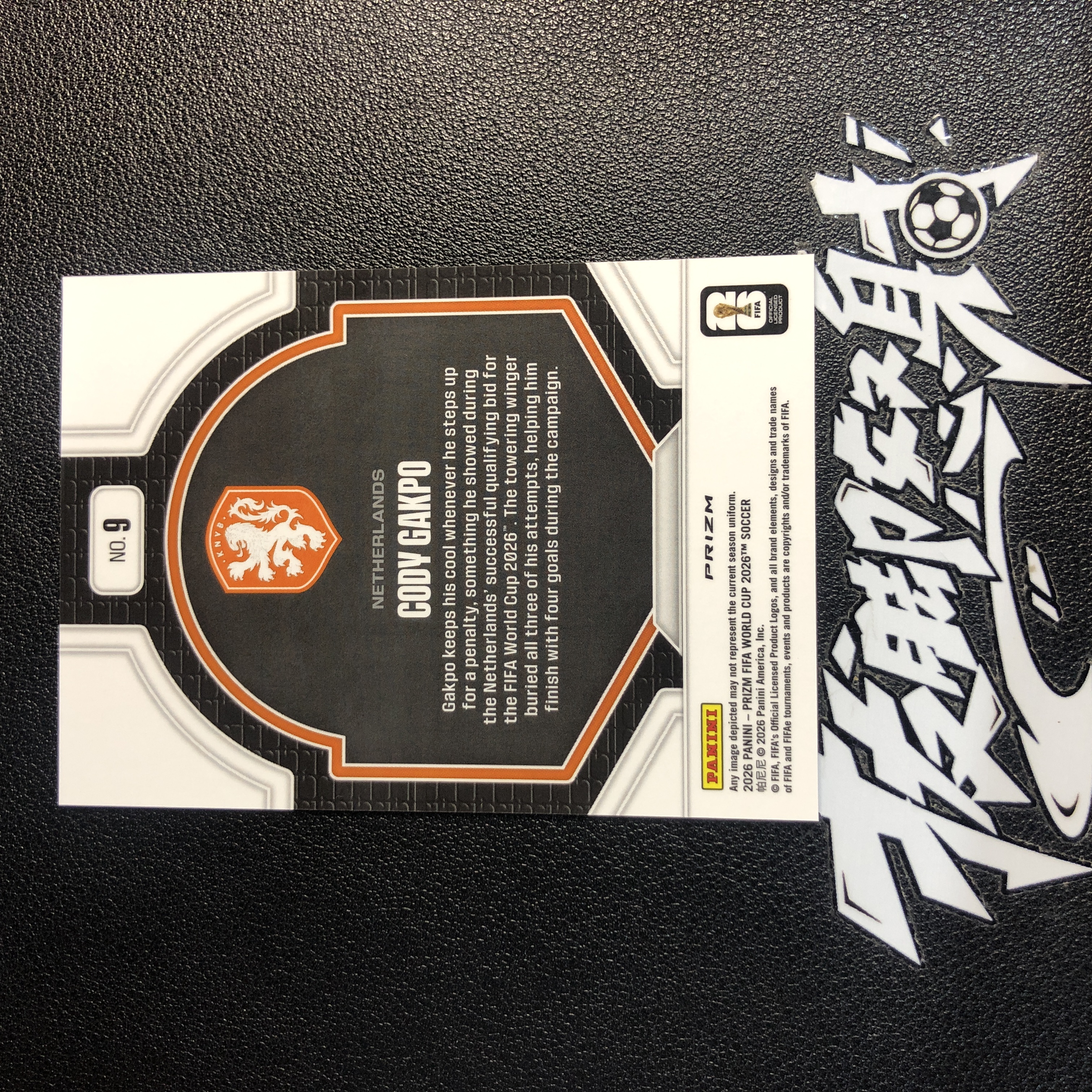 【拔脚代卖】2026 Panini Prizm world cup世界杯 COOY GAKPO 加克波 荷兰 利物浦 银折 国家荣耀特卡大比例 SSP 收藏必备 瑕疵如图|拔脚小呱P12