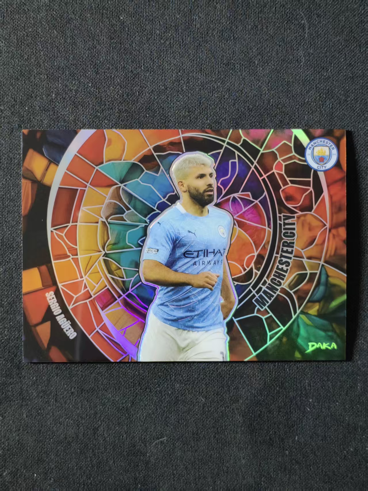 2025 DAKA Daka Sergio Agüero 【林林拍卖二十三】达咖 英超 曼彻斯特城 曼城 队盒 阿奎罗 阿圭罗 12/35编 教堂特卡