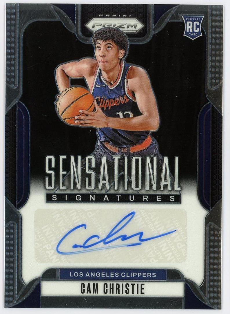 2024-25 Panini Prizm Cam Christie RC 卡姆克里斯蒂 新秀 pz 签字 SS签 快船 卡品如图 0YQ3/11.16