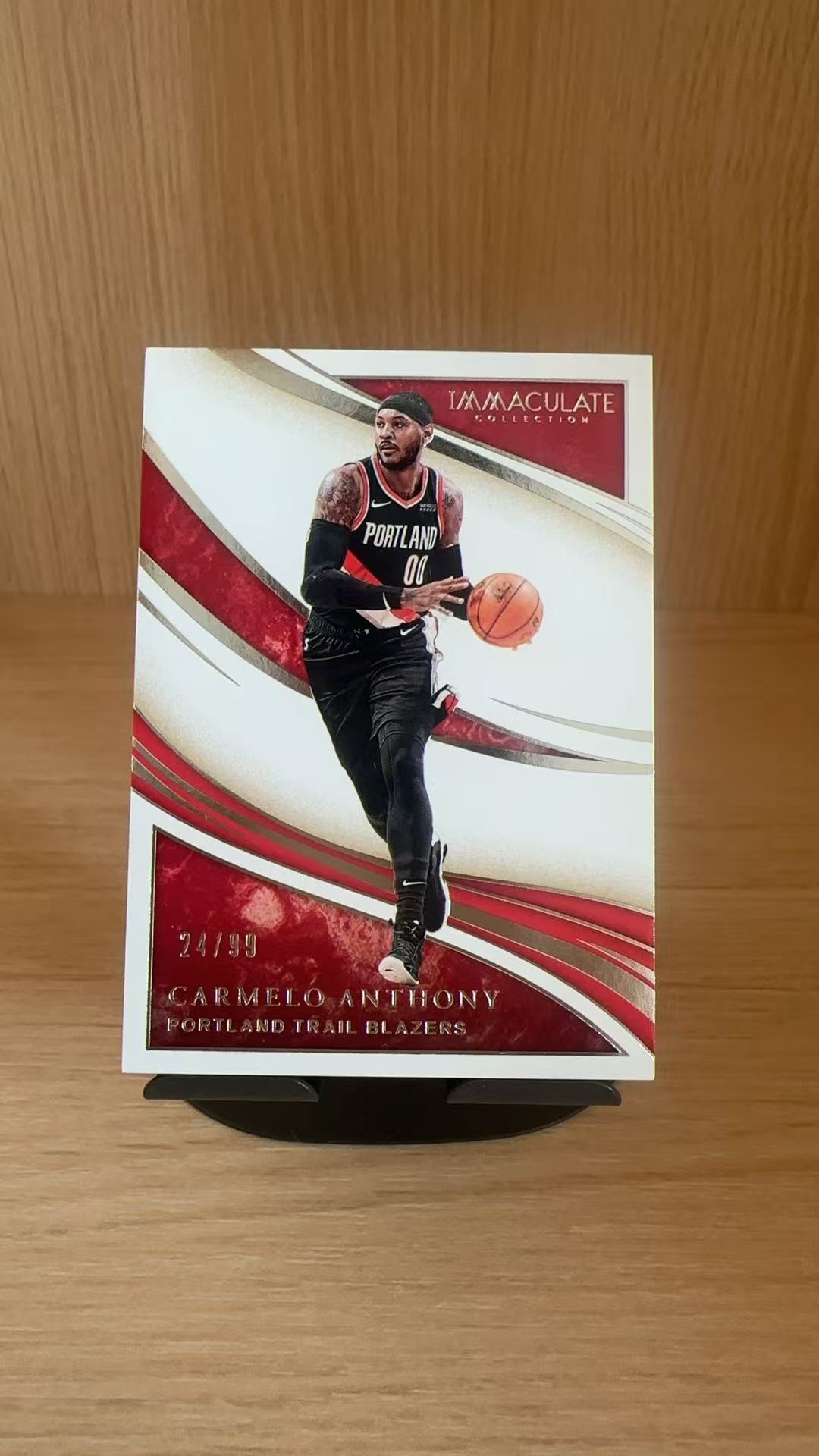 2019-20 Panini Immaculate Carmelo Anthony #12卡梅罗 安东尼/甜瓜 卡梅隆安东尼 imm高端系列 99编 卡品如图