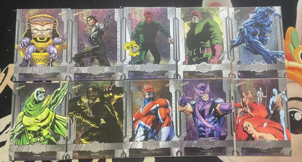 2023-24 SkyBox marvel 钢铁侠 漫威 超级英雄 10张打包 不保卡品 复仇者联盟 值得收藏(猴子卡社)