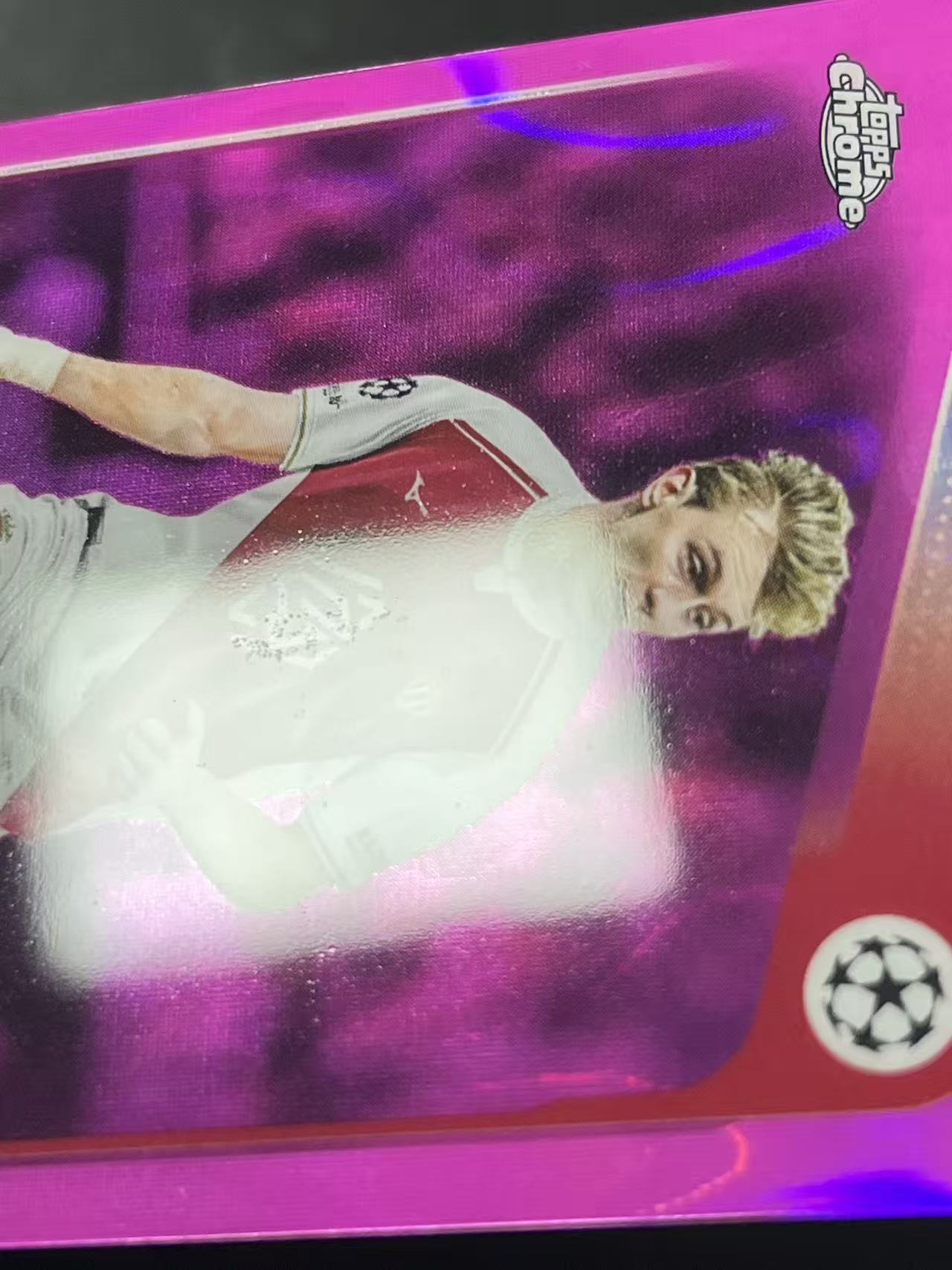 2026 Topps Topps Mika Biereth 欧冠 摩纳哥 米卡 比埃雷特 比雷斯 250编 微瑕如图【ZYP代拍】羽羽