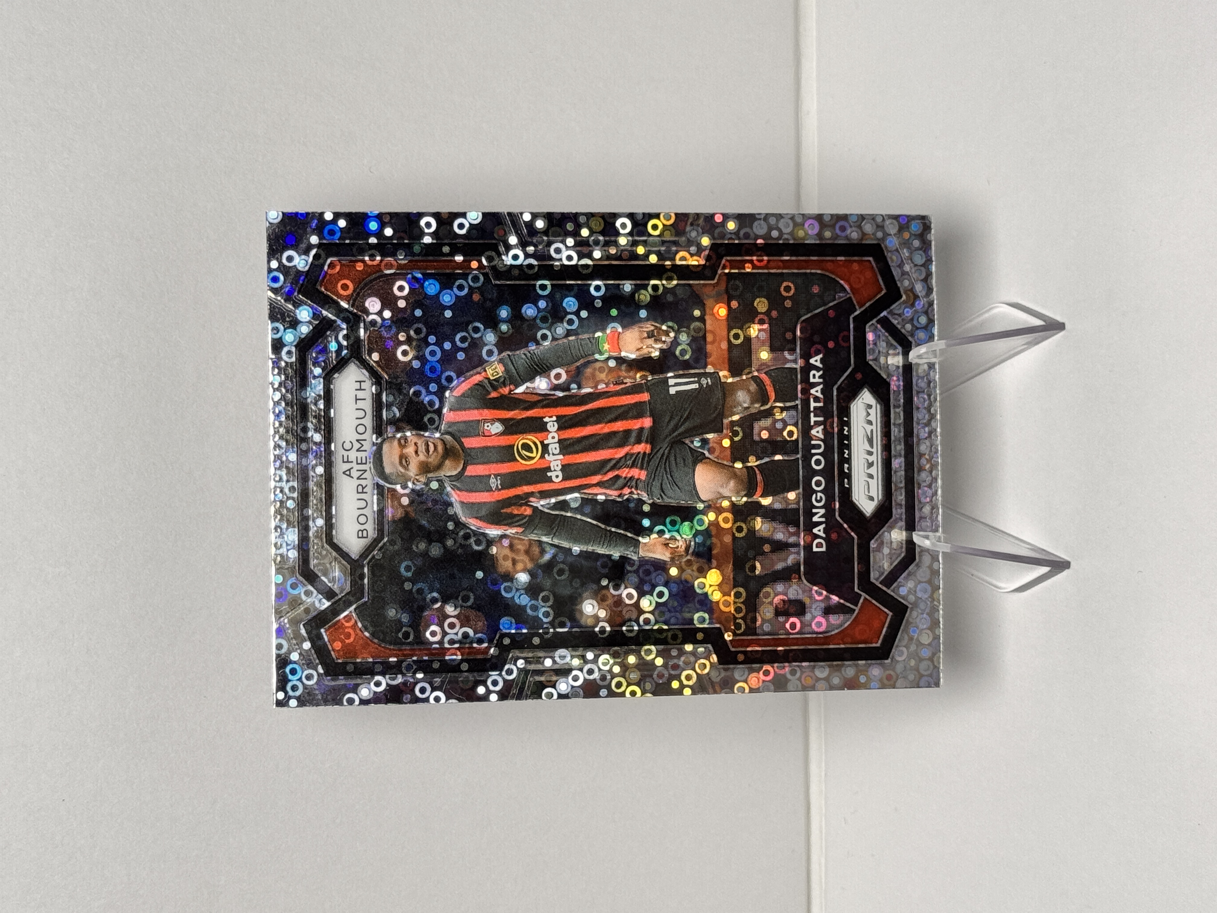 2023-24 Panini Prizm Dango Ouattara 英超PZ 丹戈 瓦塔拉 伯恩茅斯 银泡泡折 折射 实卡精美 收藏必备 卡品如图 【星爷代拍】A1-1