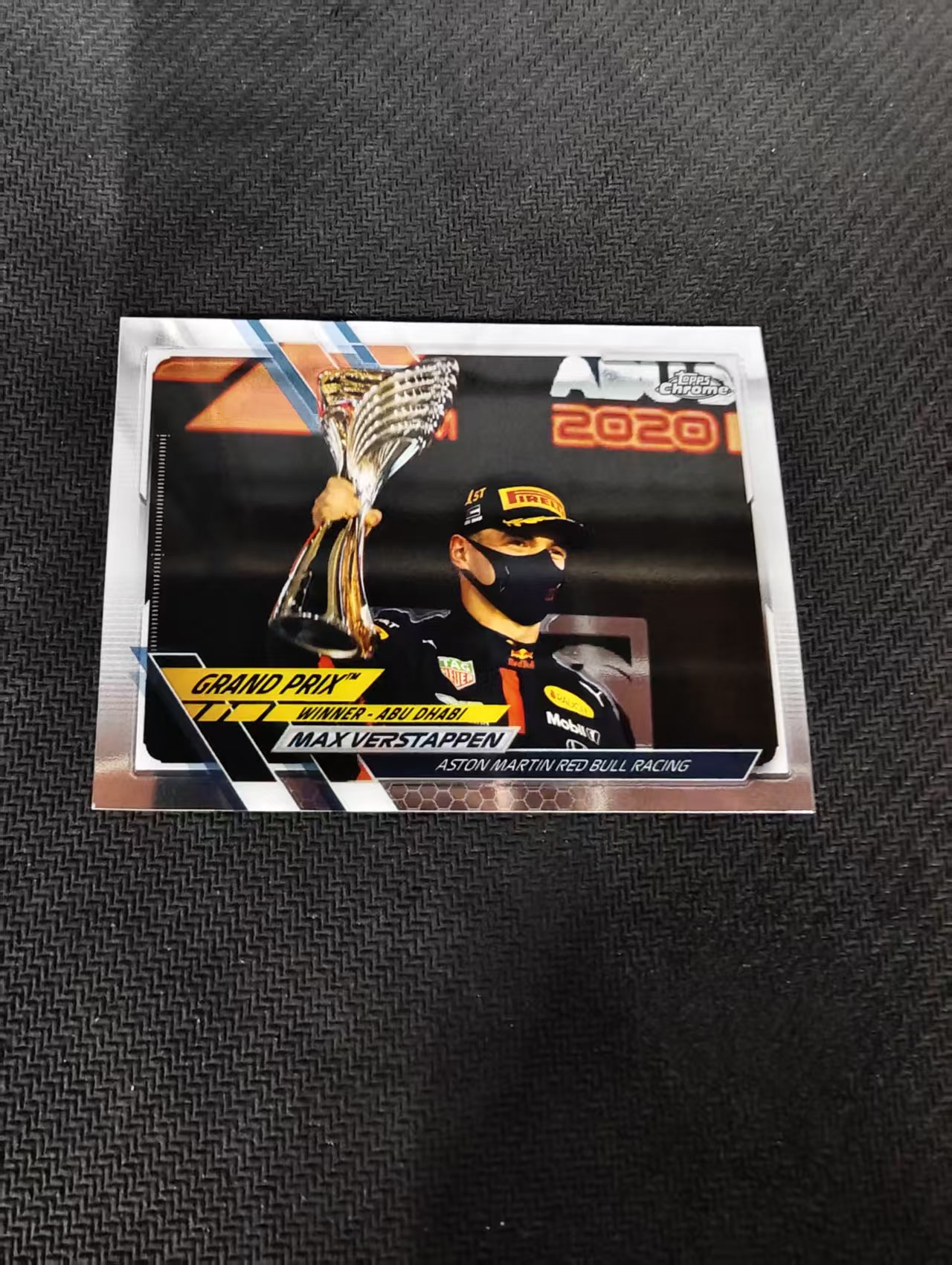 【可合并,不累计】2021 Topps Chrome Max Verstappen F1 维斯塔潘 红牛 划痕 边角瑕疵 #154
