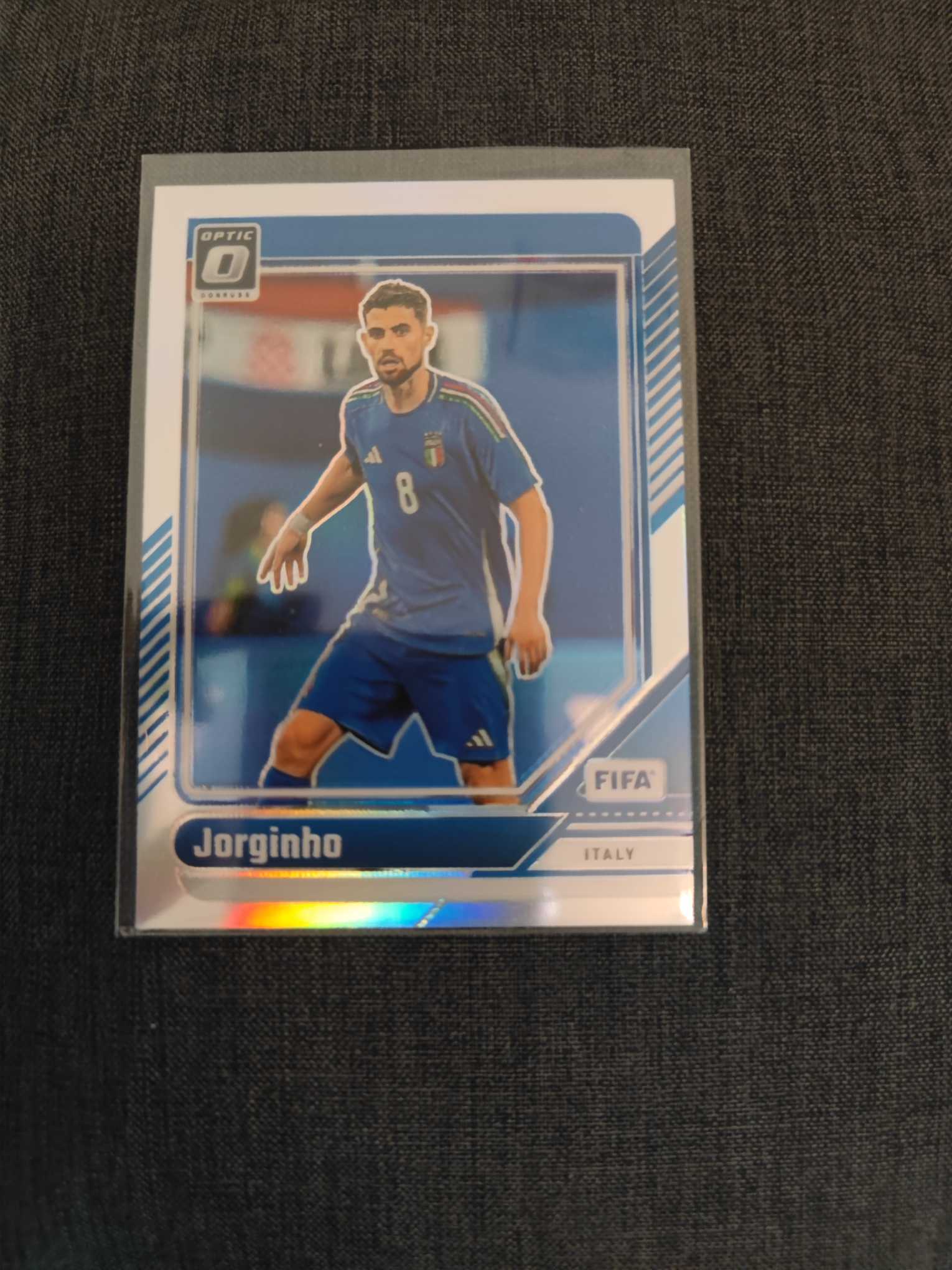2024-25 Panini Donruss Jorginho 杜蕾斯 optic 若日尼奥 意大利 银折 收藏必备 不保卡品 1-10