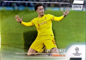 【k代拍】2021-22 Topps Stadium Club竞技场 Curtis Jones 柯蒂斯 琼斯 利物浦 欧冠