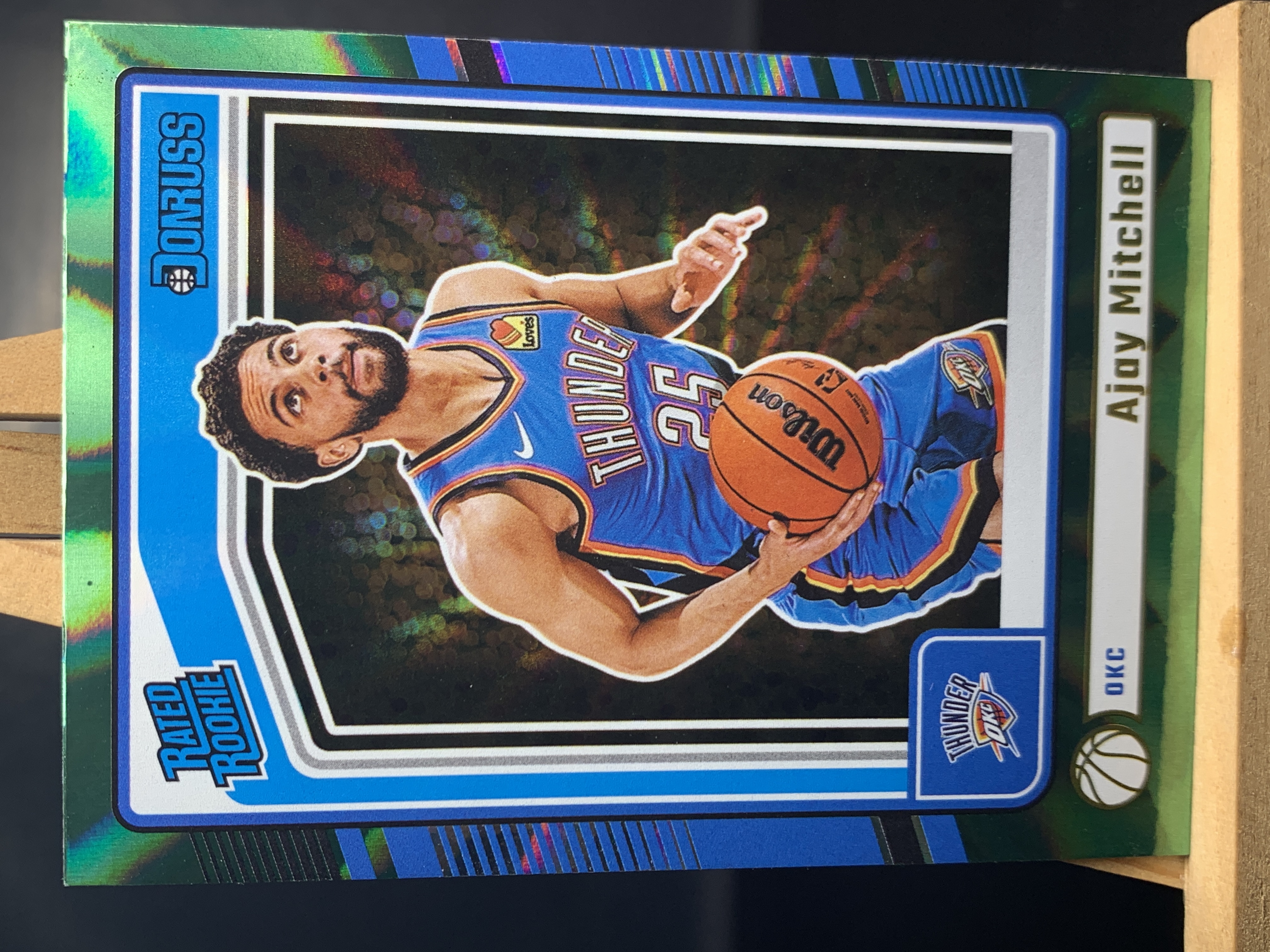 (A5) 2024-25 PANINI 杜蕾斯系列 新秀RC 阿杰伊 米切尔 雷霆 实卡好看 收藏凑套必备 卡品如图!!!