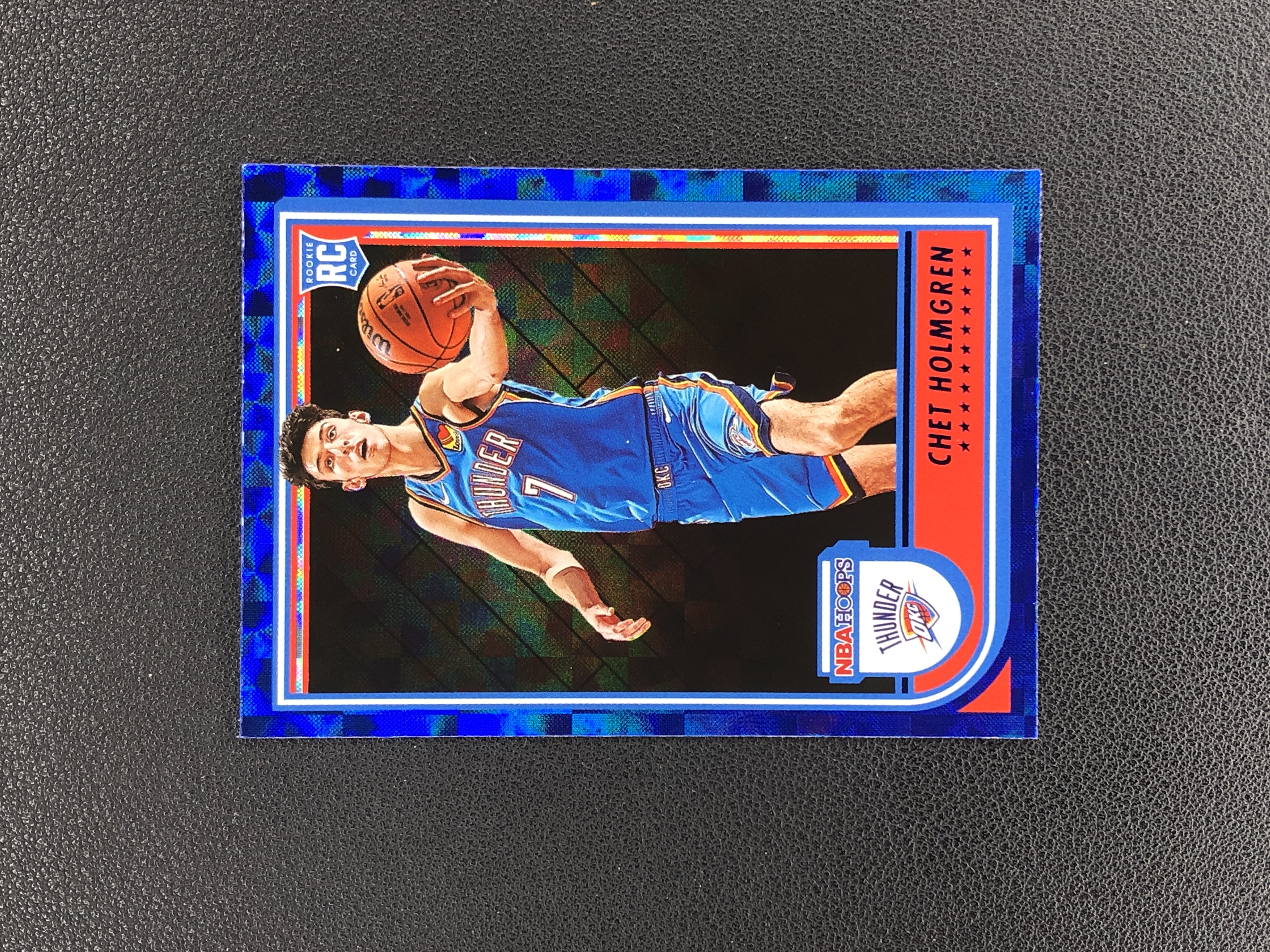 2022-23 Panini NBA Hoops Chet Holmgren RC 【禄卡拍卖】切特 霍姆格伦 新秀 蓝风车折 俄克拉荷马雷霆 C1W-4.23-LK226-005