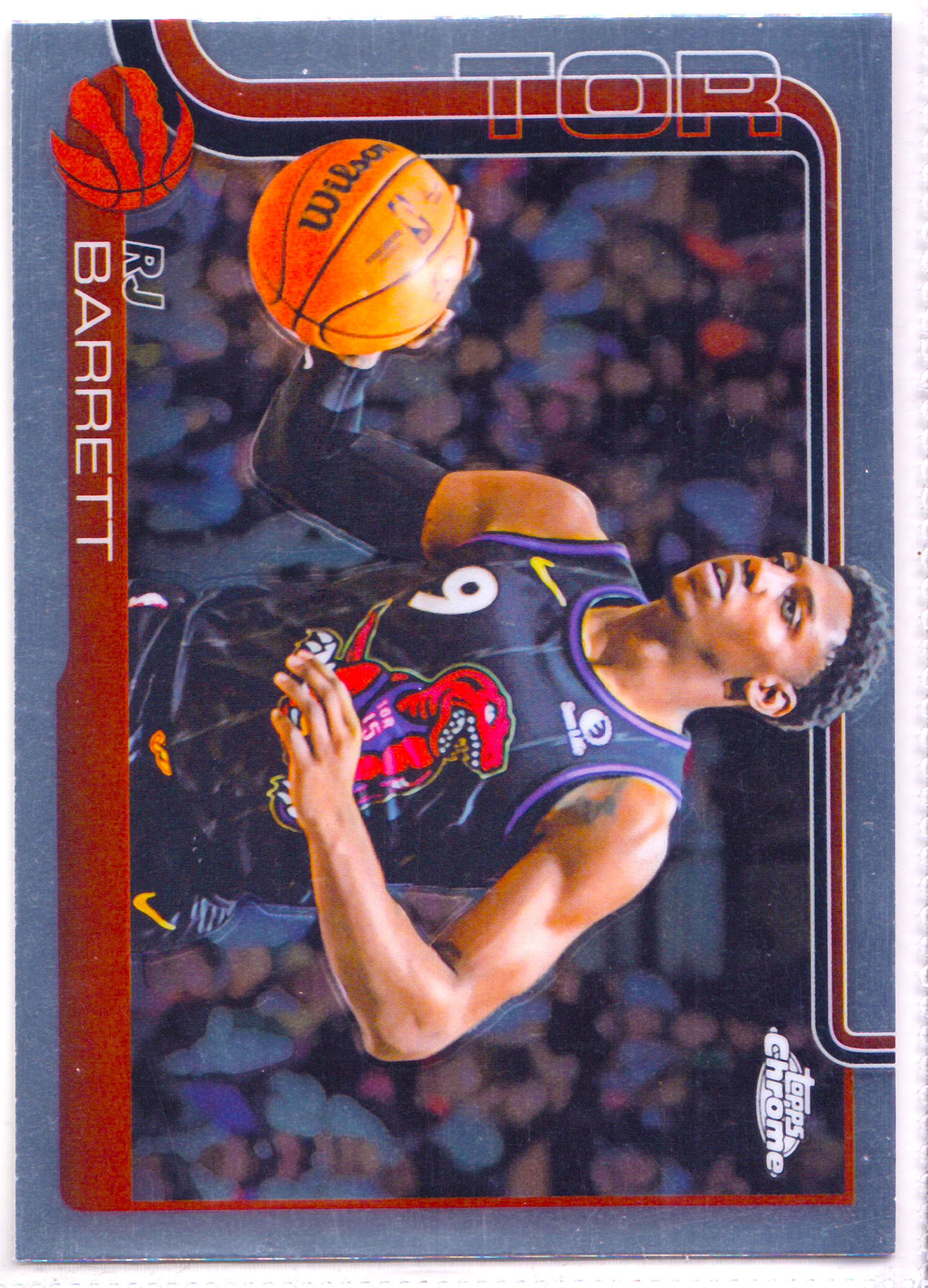【ABC1 Card Market】2025-26 Topps Chrome Basketball RJ Barrett RJ 巴雷特 Toronto Raptors 多伦多猛龙 Base Set 基础卡 #225 TC26431