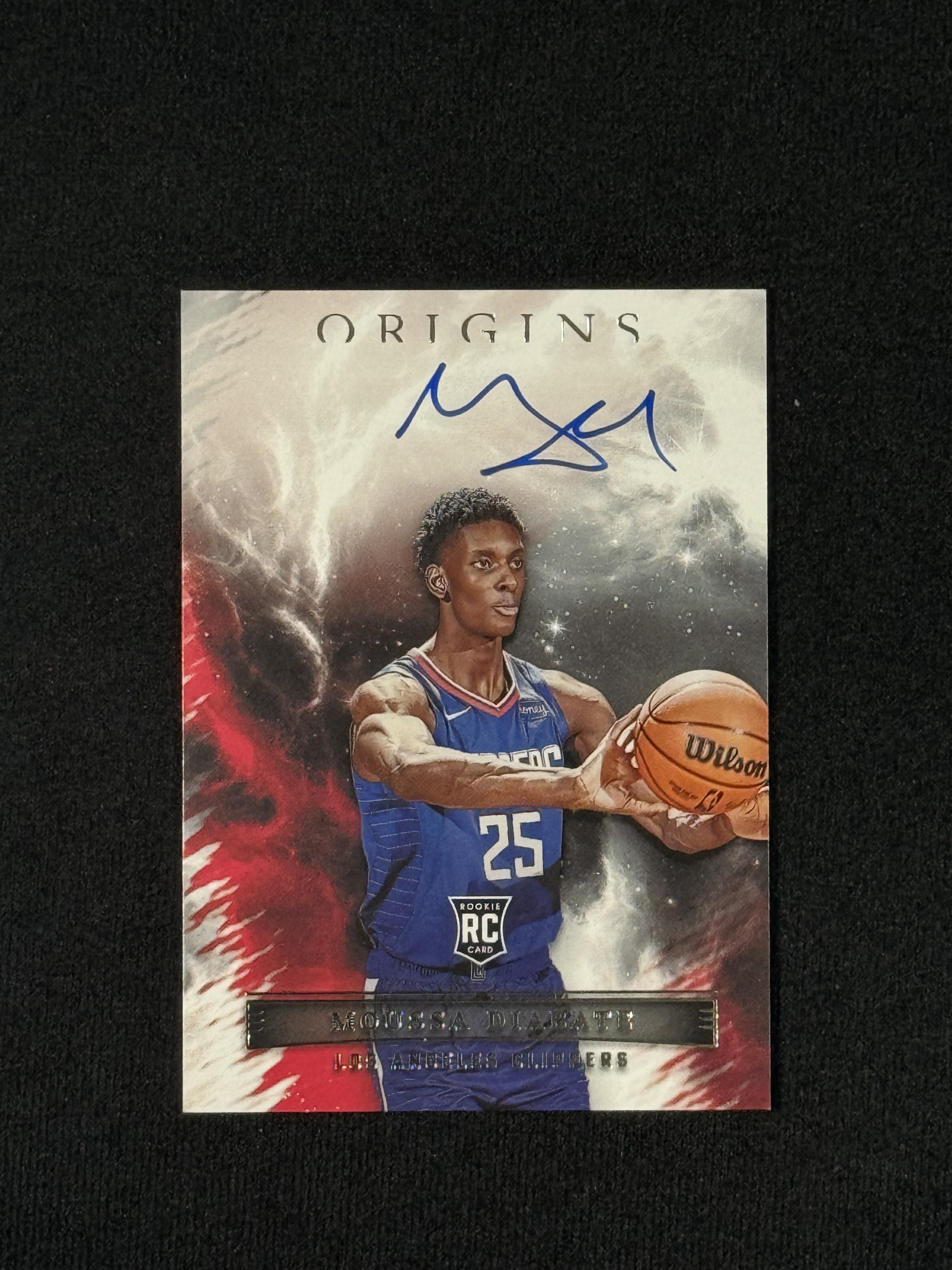 2022-23 Panini Origins Moussa Diabate RC 【扎克代卖】起源 卡签 快船新秀 穆萨 迪亚巴特 实卡好看 瑕疵如图 福盒 猪脚饭