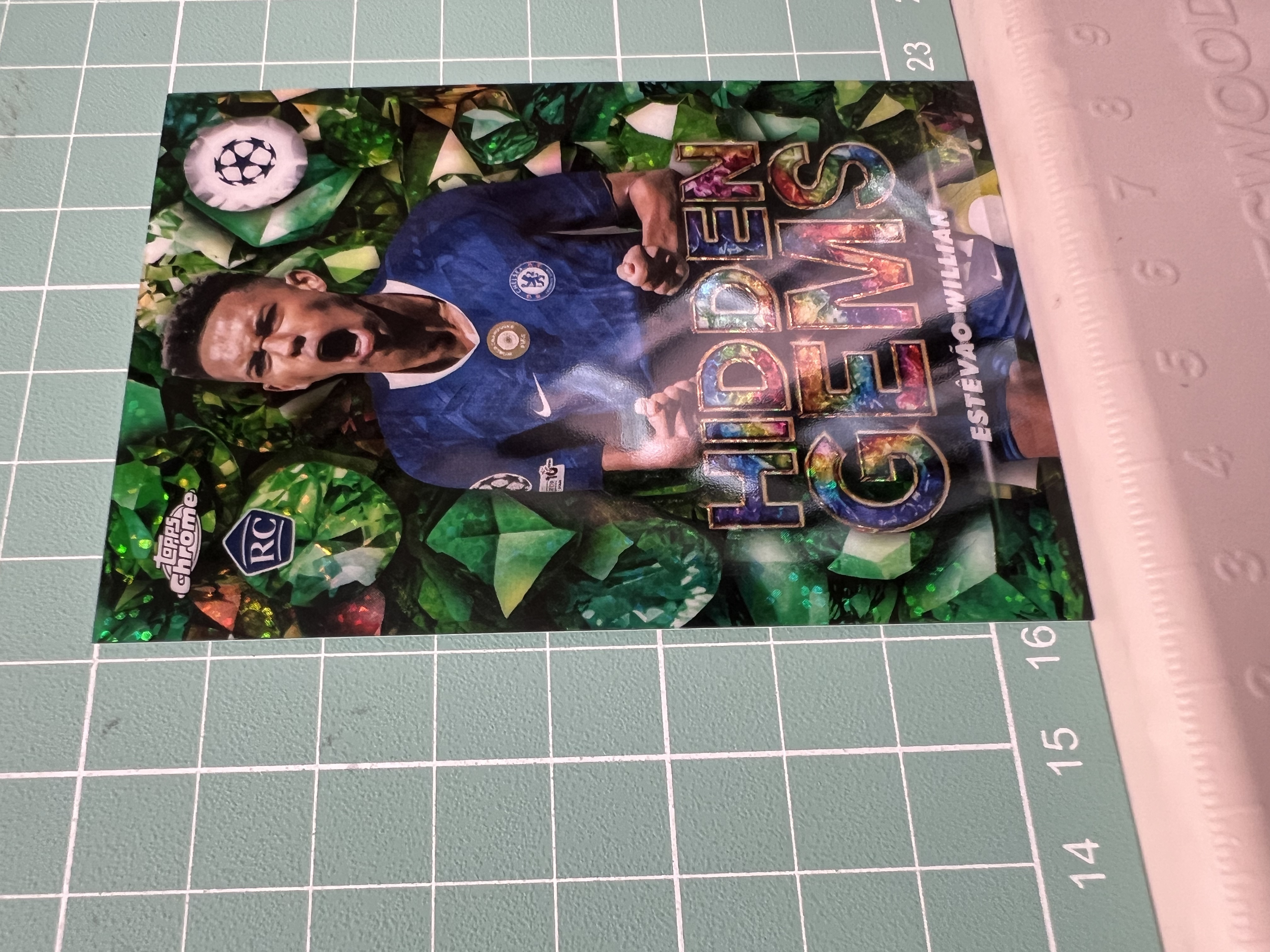 2026 Topps Chrome Willian #HG-19 切尔西 埃斯特旺 隐藏瑰宝特卡 欧冠 RC 新星 Topps 威廉 新秀