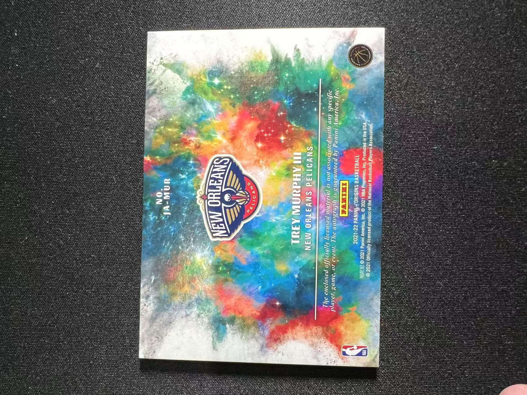 2021-22 Panini Origins Trey Murphy III RC 【特雷 墨菲 专卖】起源系列 JA 签字 专收凑套 墨菲三世 卡品如图