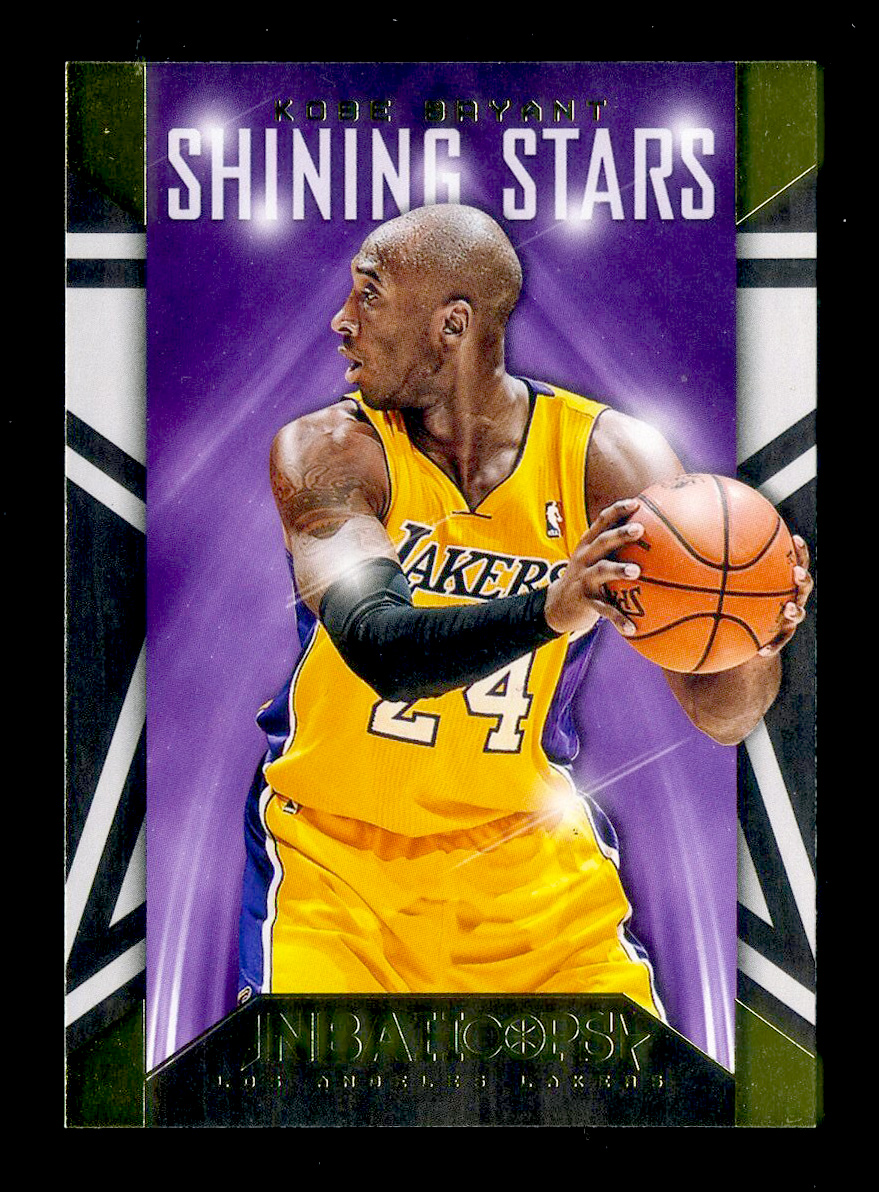 2014-15 Hoops Shining Stars Kobe Bryant科比布莱恩特伤愈复出联盟第四位“三万分先生”