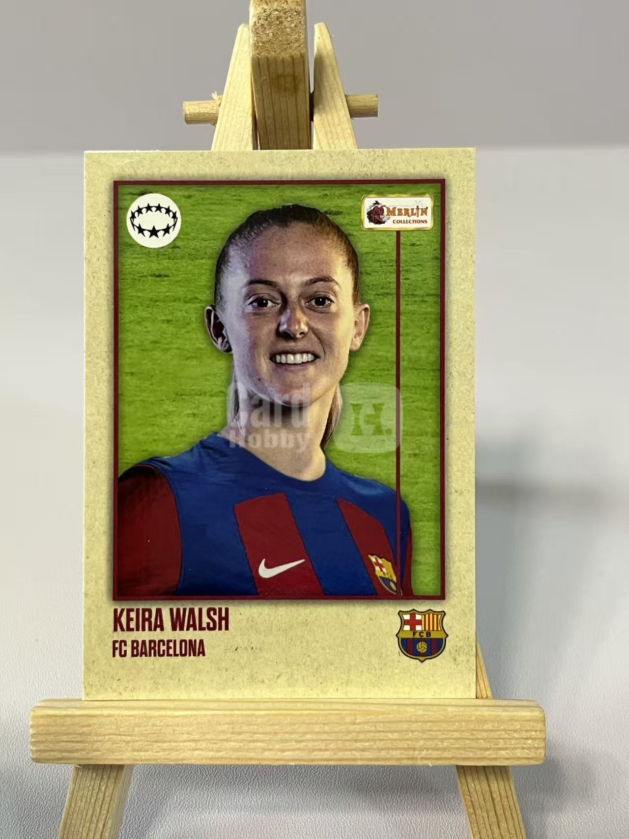 2023 Topps UEFA keira walsh 凯拉 沃尔什 巴萨 女足 特卡 梅林 欧冠 实卡精美 卡品如图 LZ5