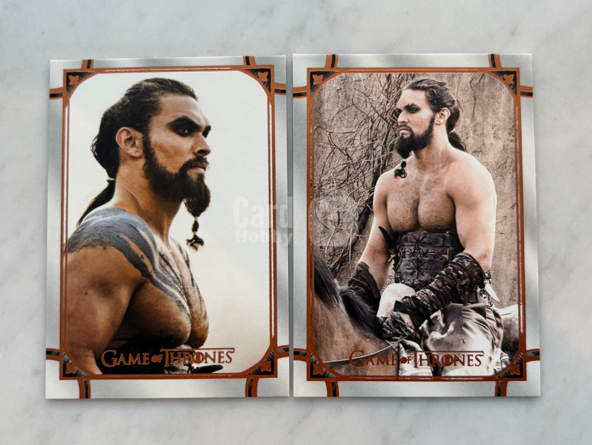 2022 Other Game of Thrones Khal Drogo HBO 权游 权利的游戏 权力的游戏 冰与火之歌 杰森莫玛 马王 拼图卡Lot /99 低编难得 凑套必备