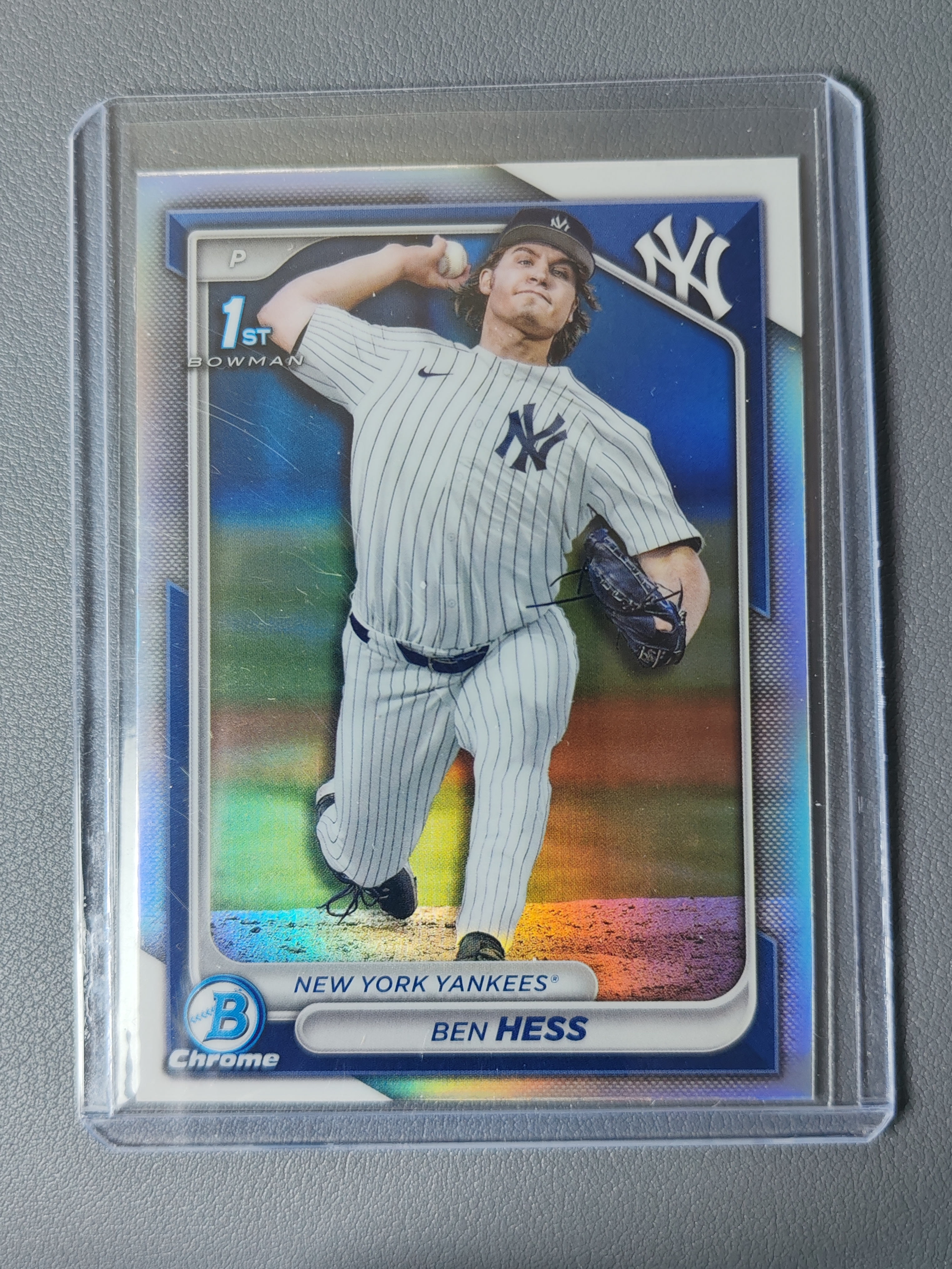 2024 Topps Bowman Ben Hess RC 1st 银折!【001】