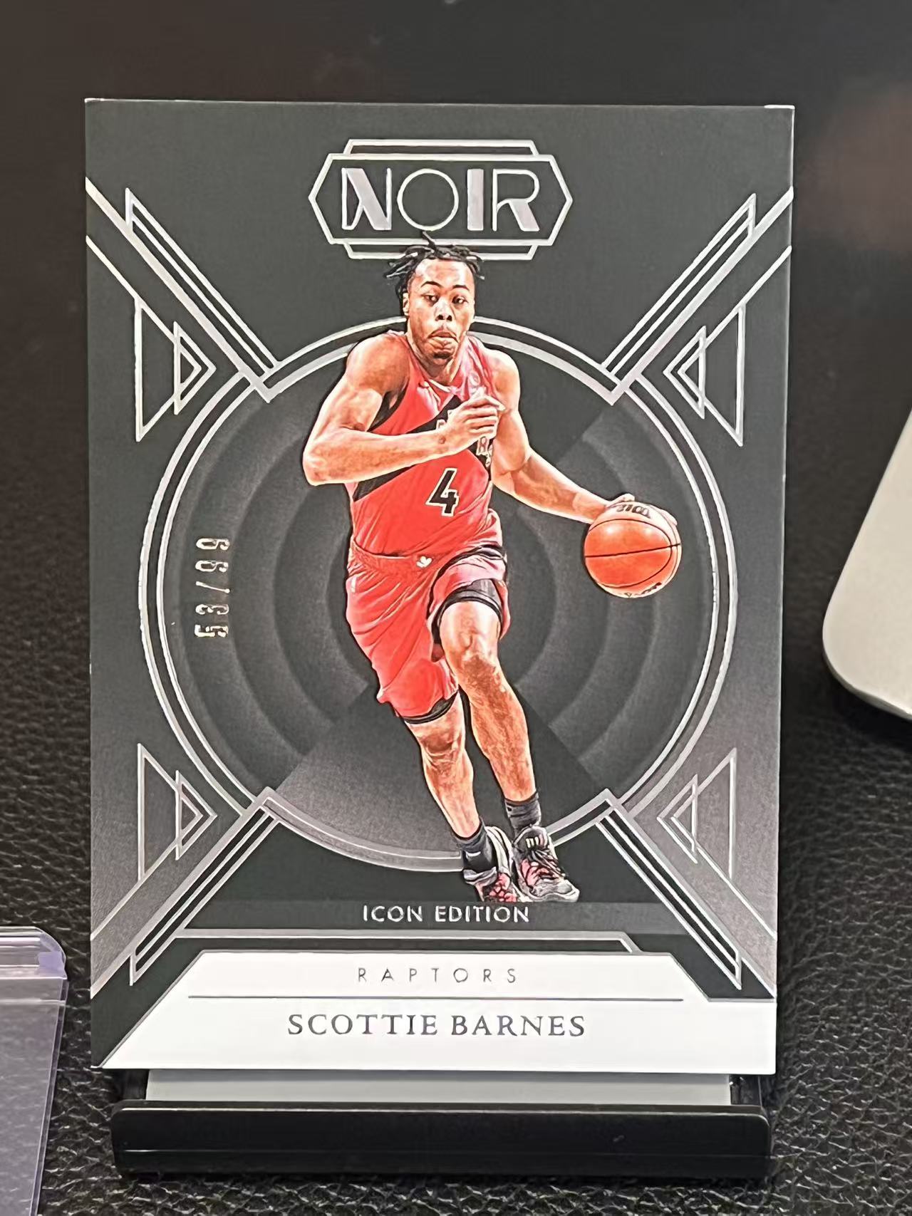 2024-25 Panini Noir Scottie Barnes 诺尔 猛龙 斯科蒂 巴恩斯 99编 base【小姨 孔】